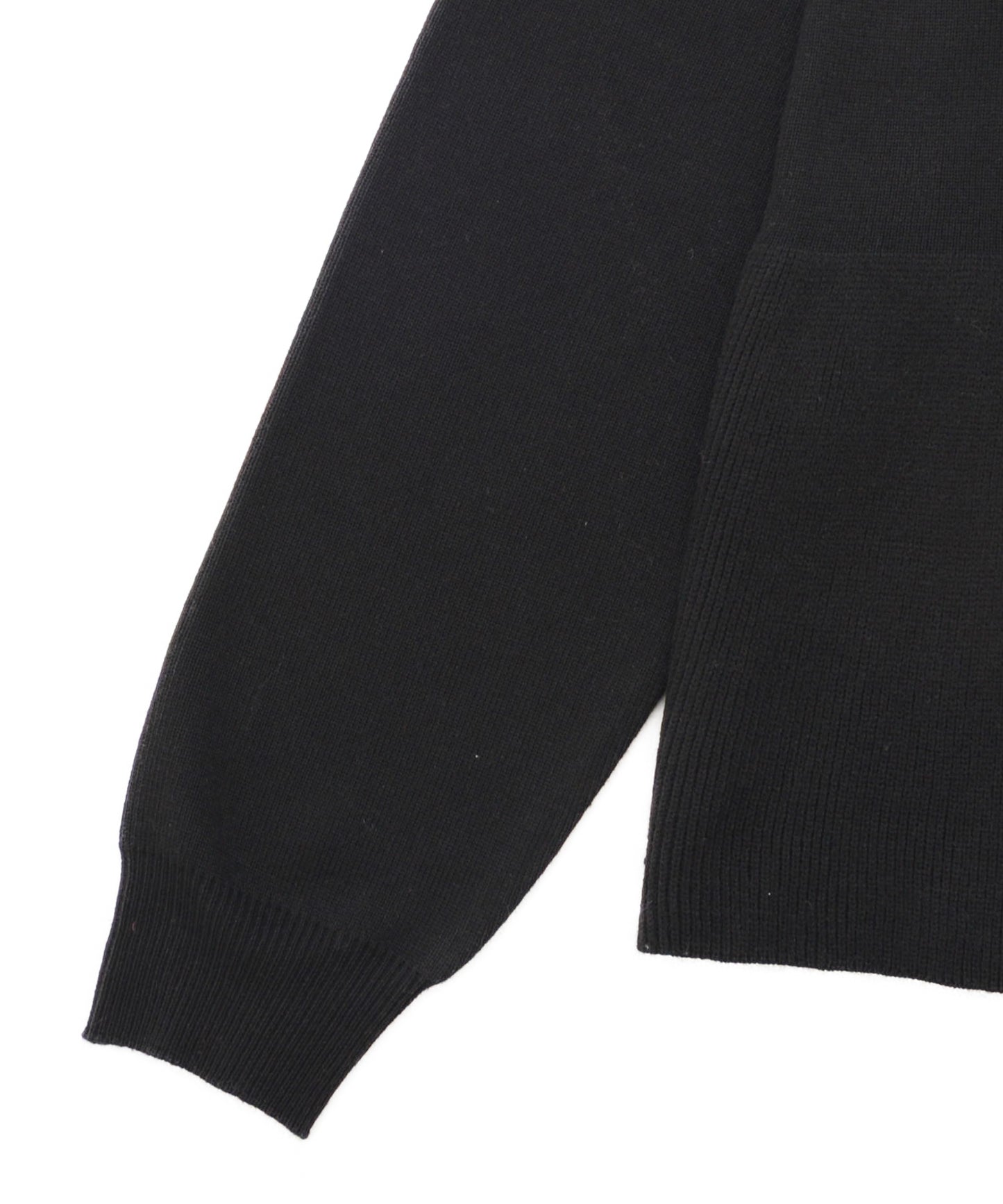 ぺプラムシルエット ニットカーデ