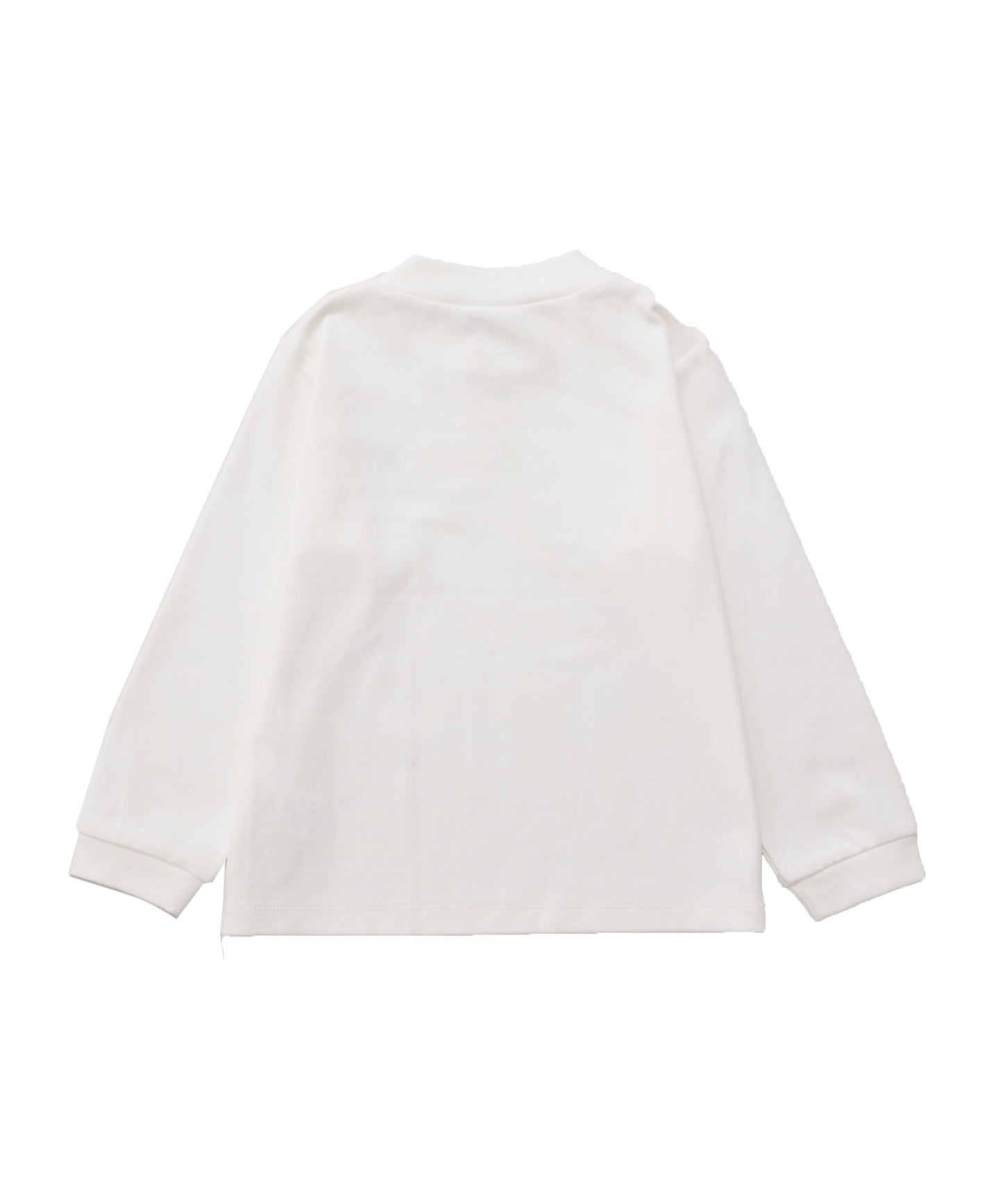 スムースコットン モックネック ロングTシャツ【キッズ】