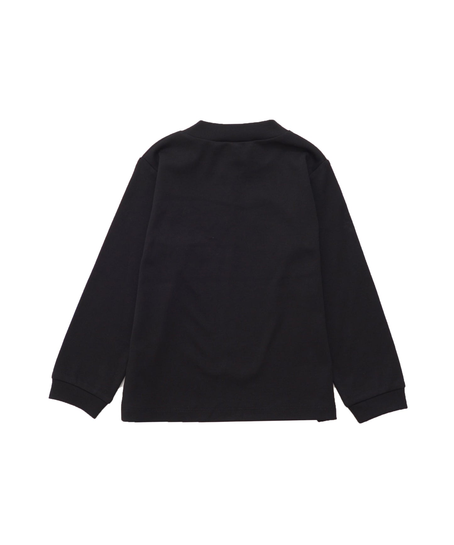 スムースコットン モックネック ロングTシャツ【キッズ】
