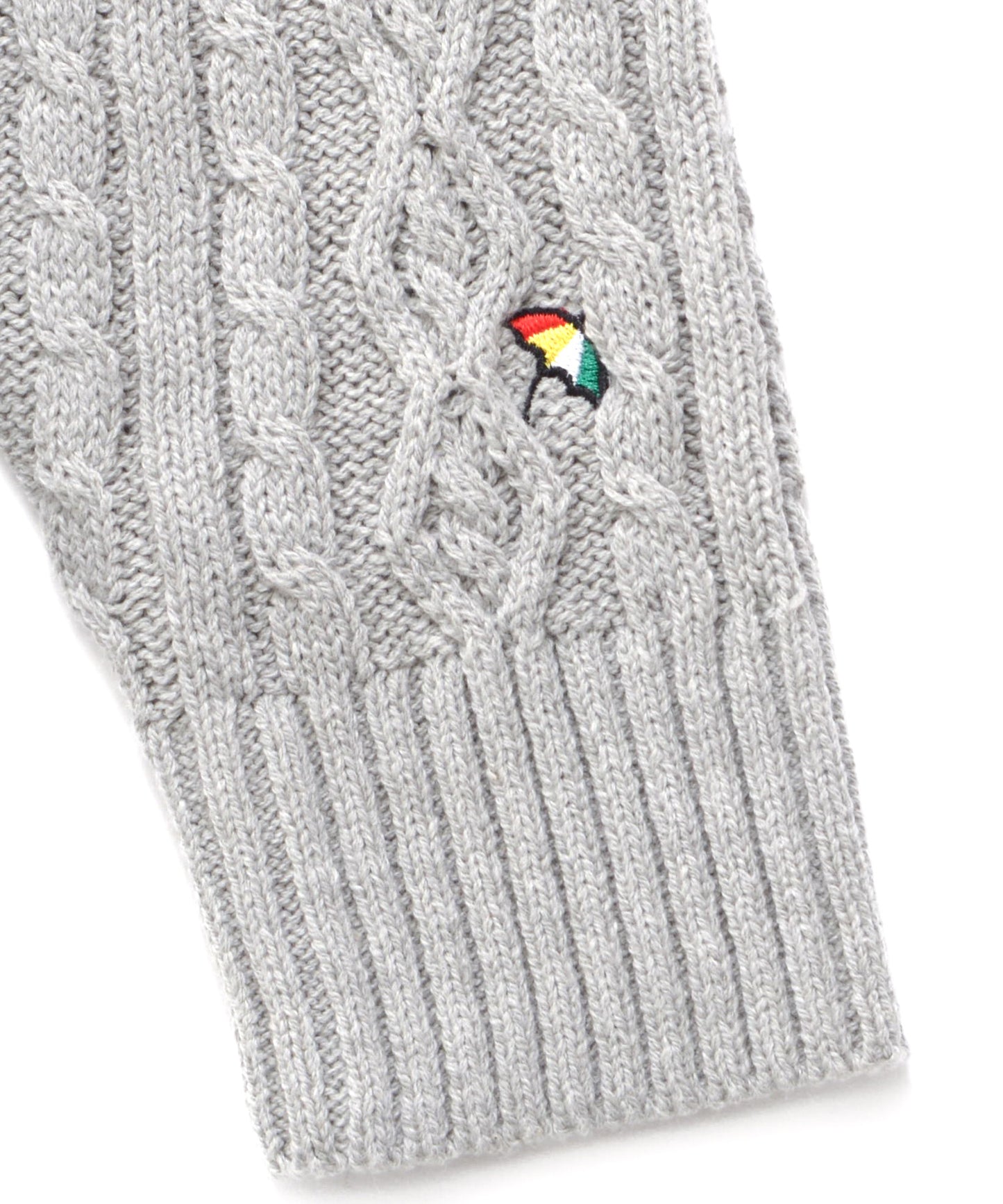 スウェット×ニット シェア ドッキングフーディ