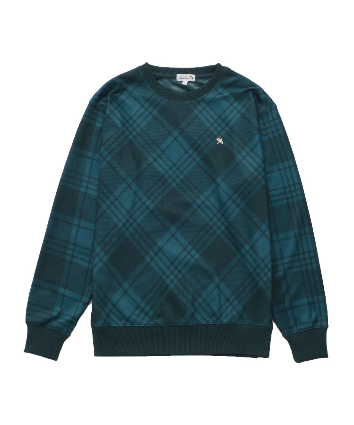 ピーチシャギー シェア チェックプリント プルオーバー