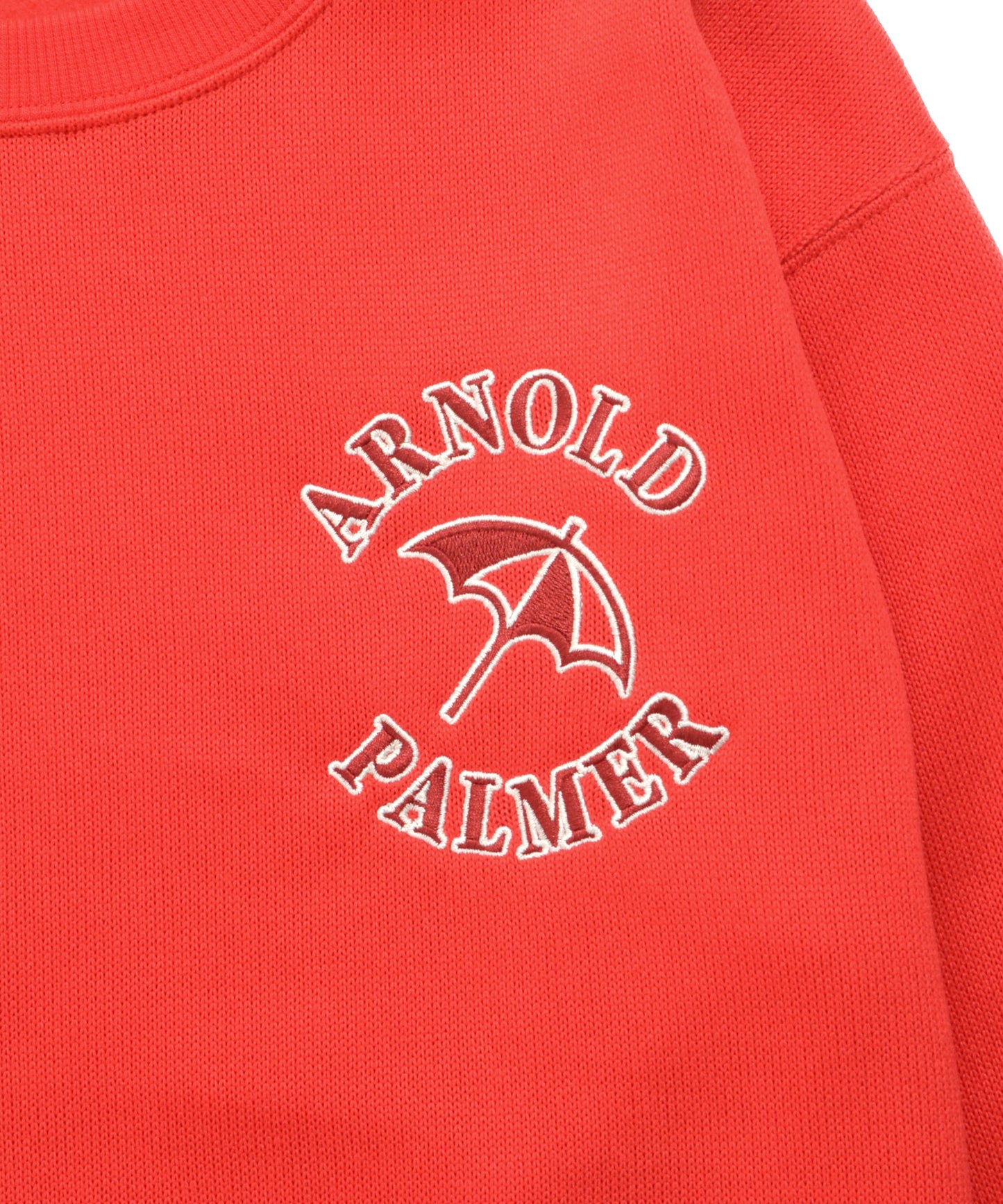 ニットフリース シェア ロゴスウェット プルオーバー