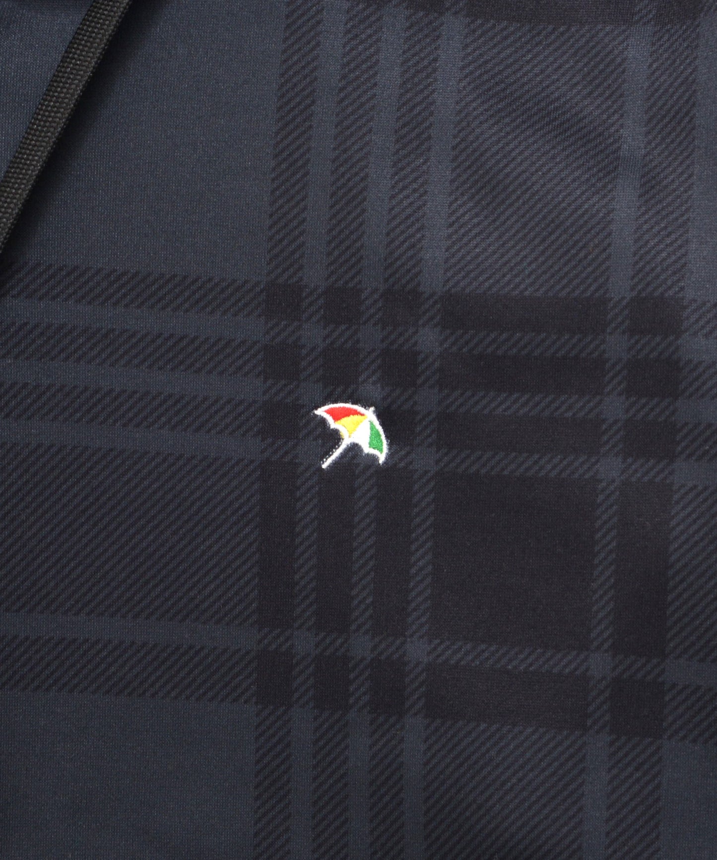 ピーチシャギー シェア チェックプリント ジップパーカー