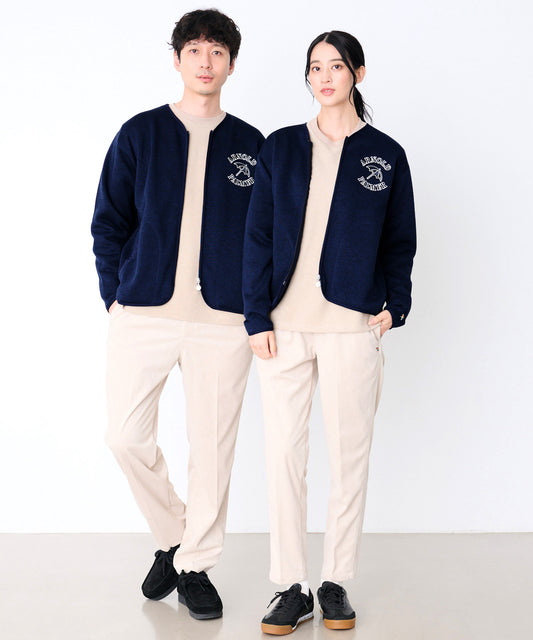 Arnold Palmer　ニットフリース シェア ジップカーディガン