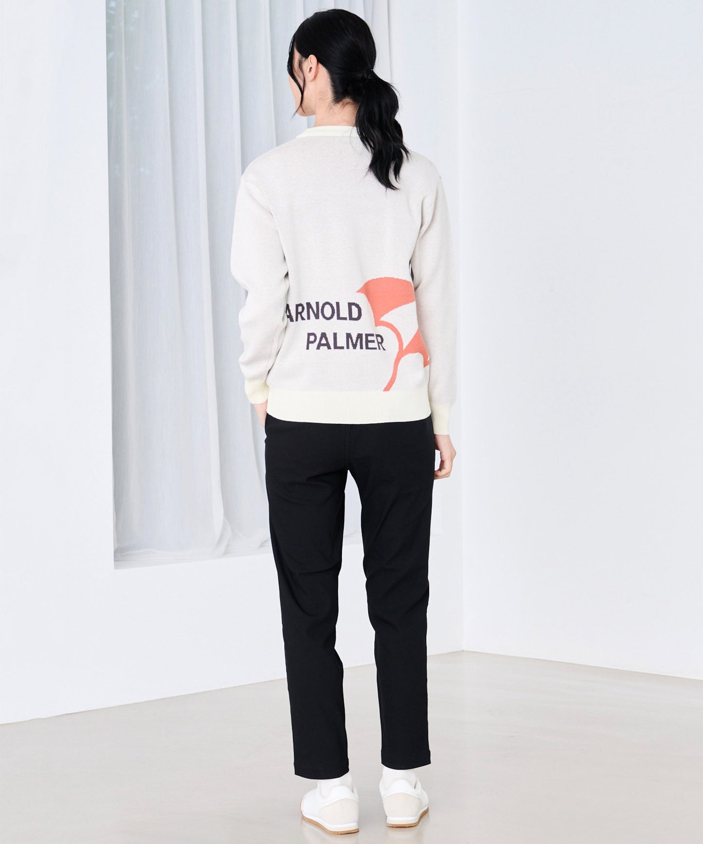 シェア ジャガードロゴニット プルオーバー