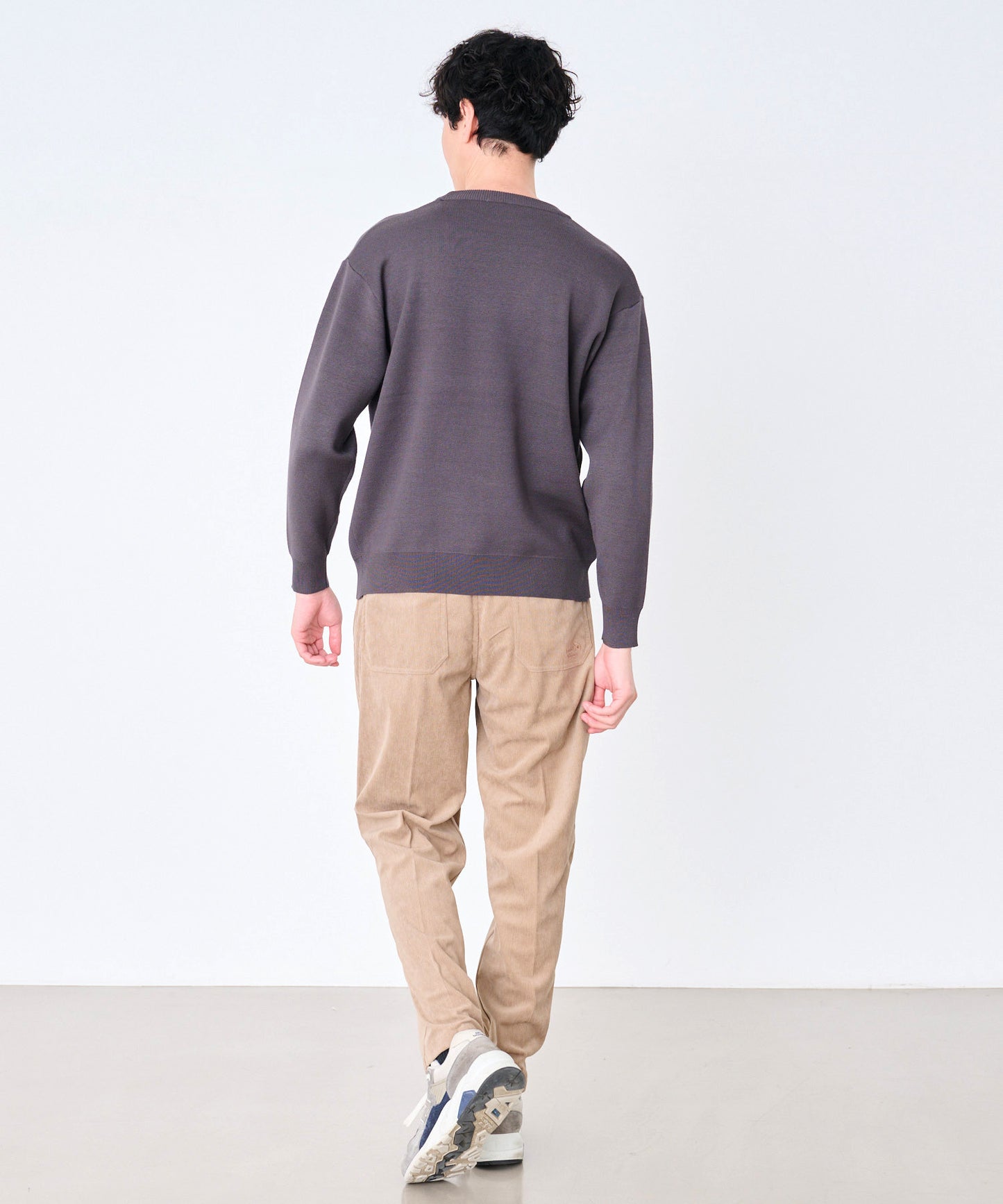 シェア ジャガードロゴニット プルオーバー