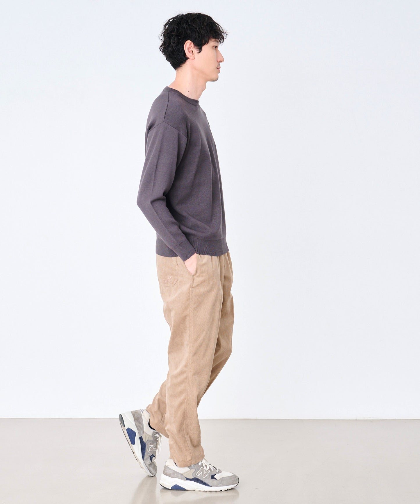 シェア ジャガードロゴニット プルオーバー