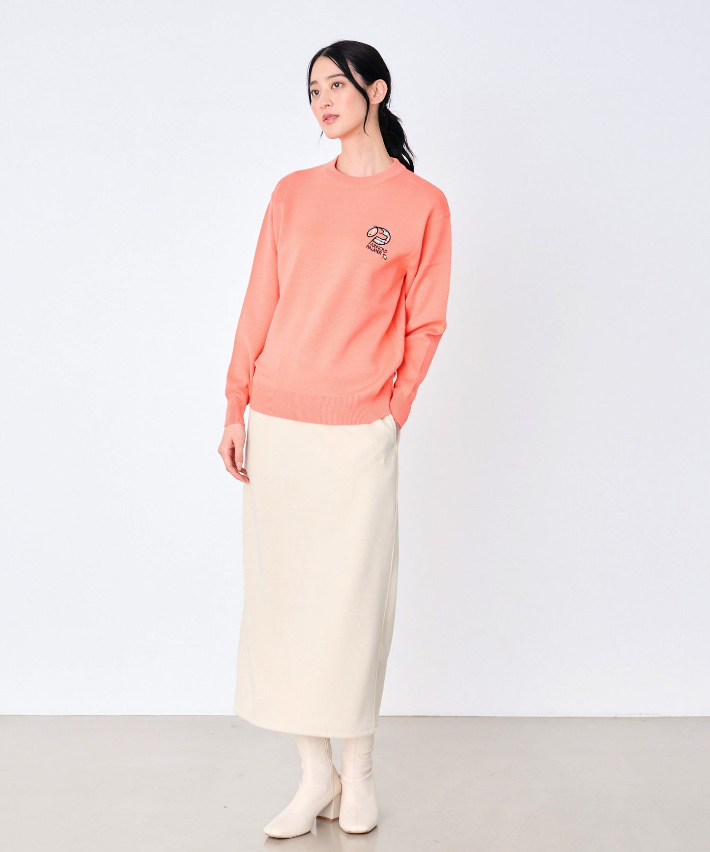 シェア ジャガードロゴニット プルオーバー