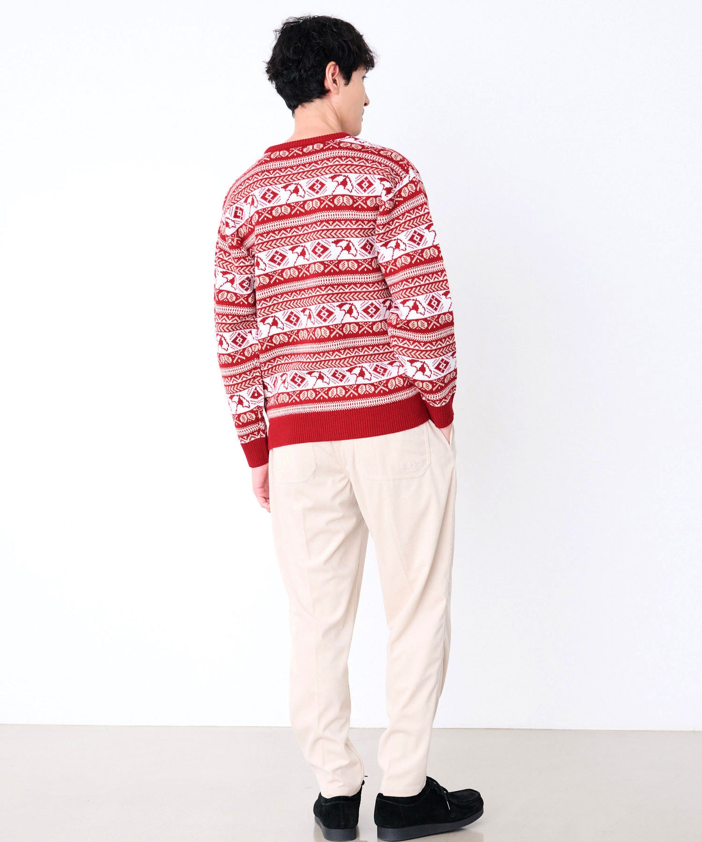 【予約】APフェアアイル シェア プルオーバーニット