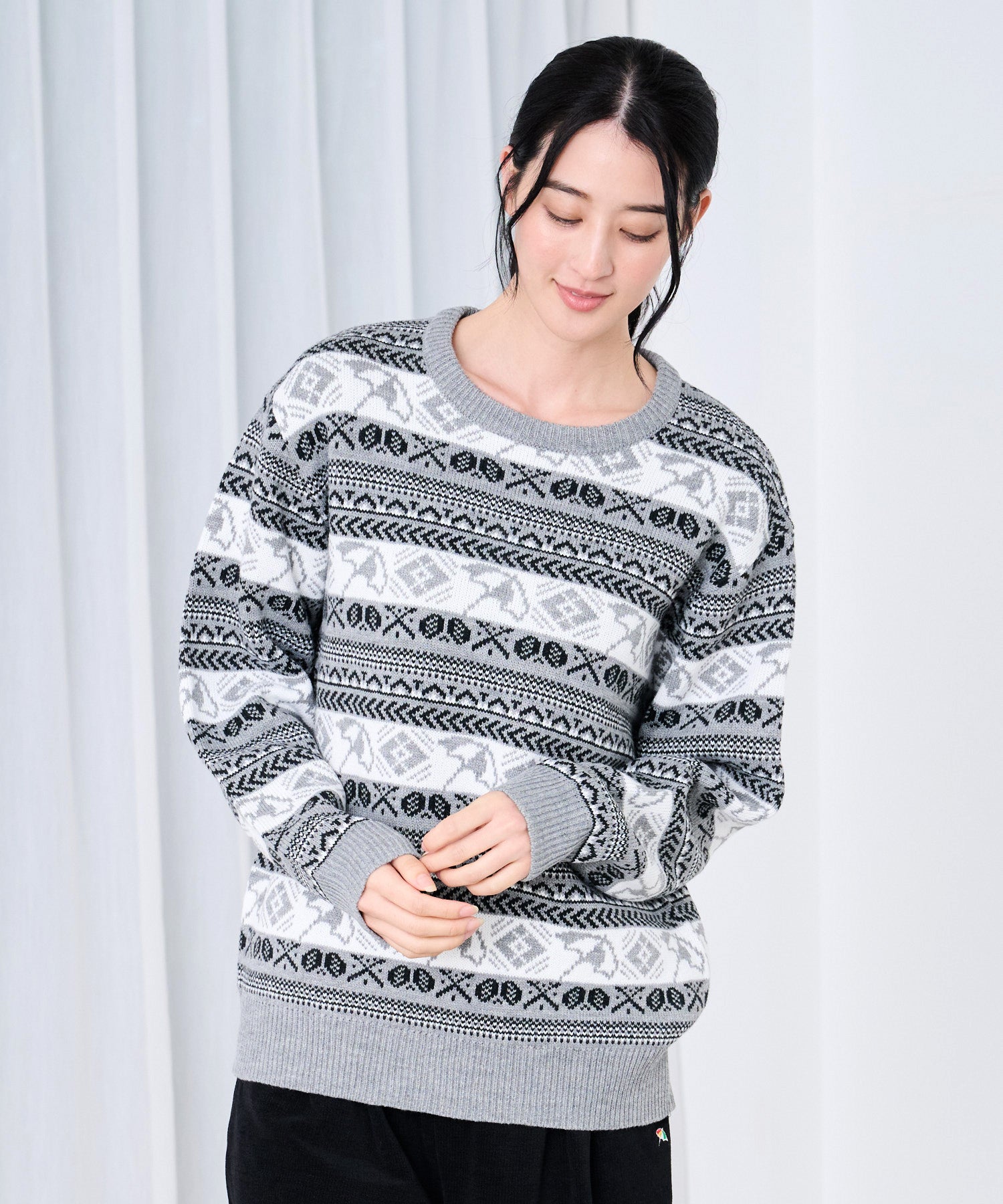 APフェアアイル シェア プルオーバーニット（ニット/セーター/ユニ