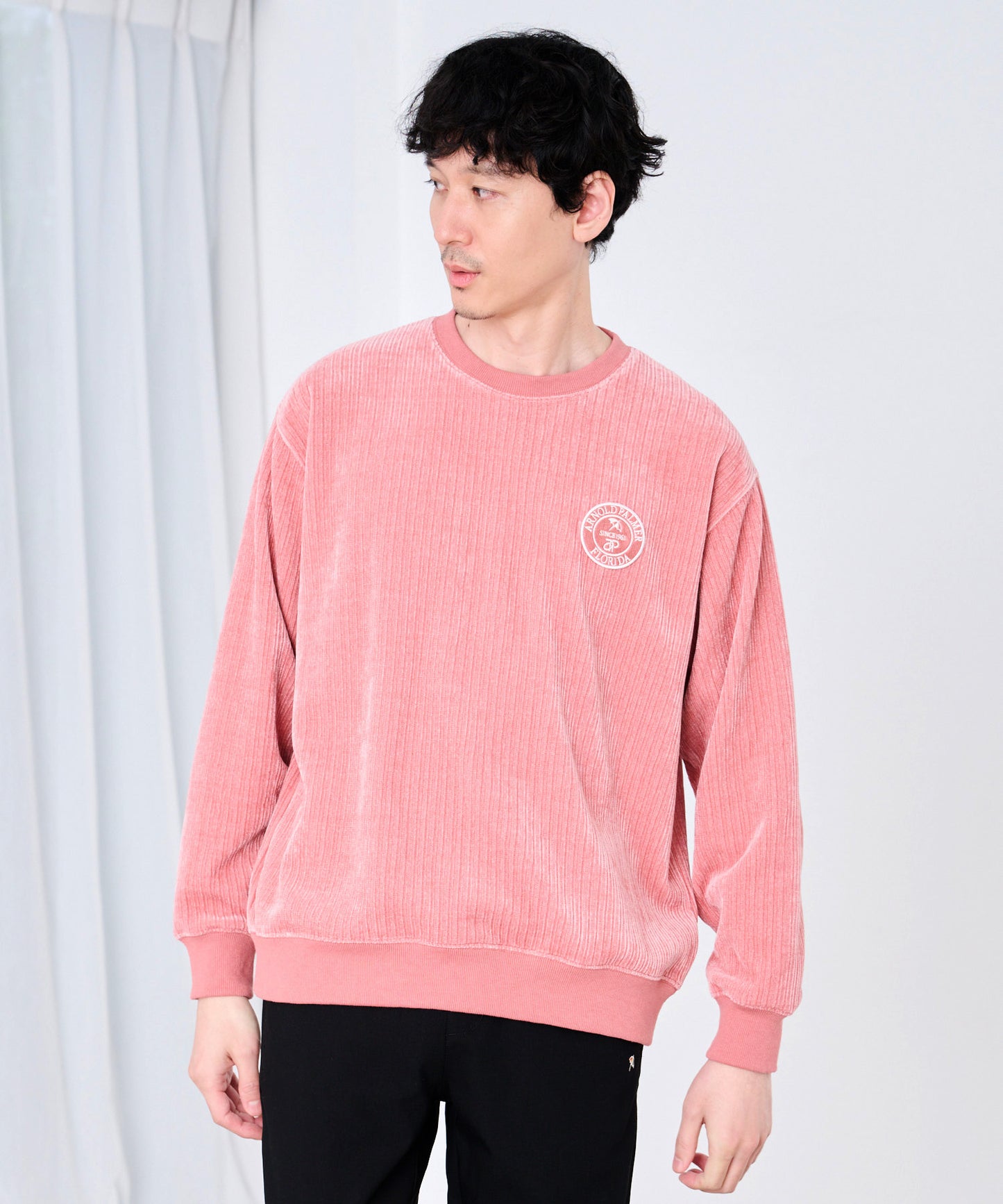 カットモール 刺繍ワッペン プルオーバー