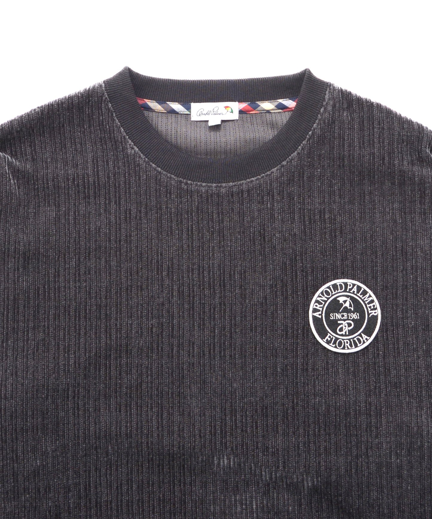 カットモール 刺繍ワッペン プルオーバー