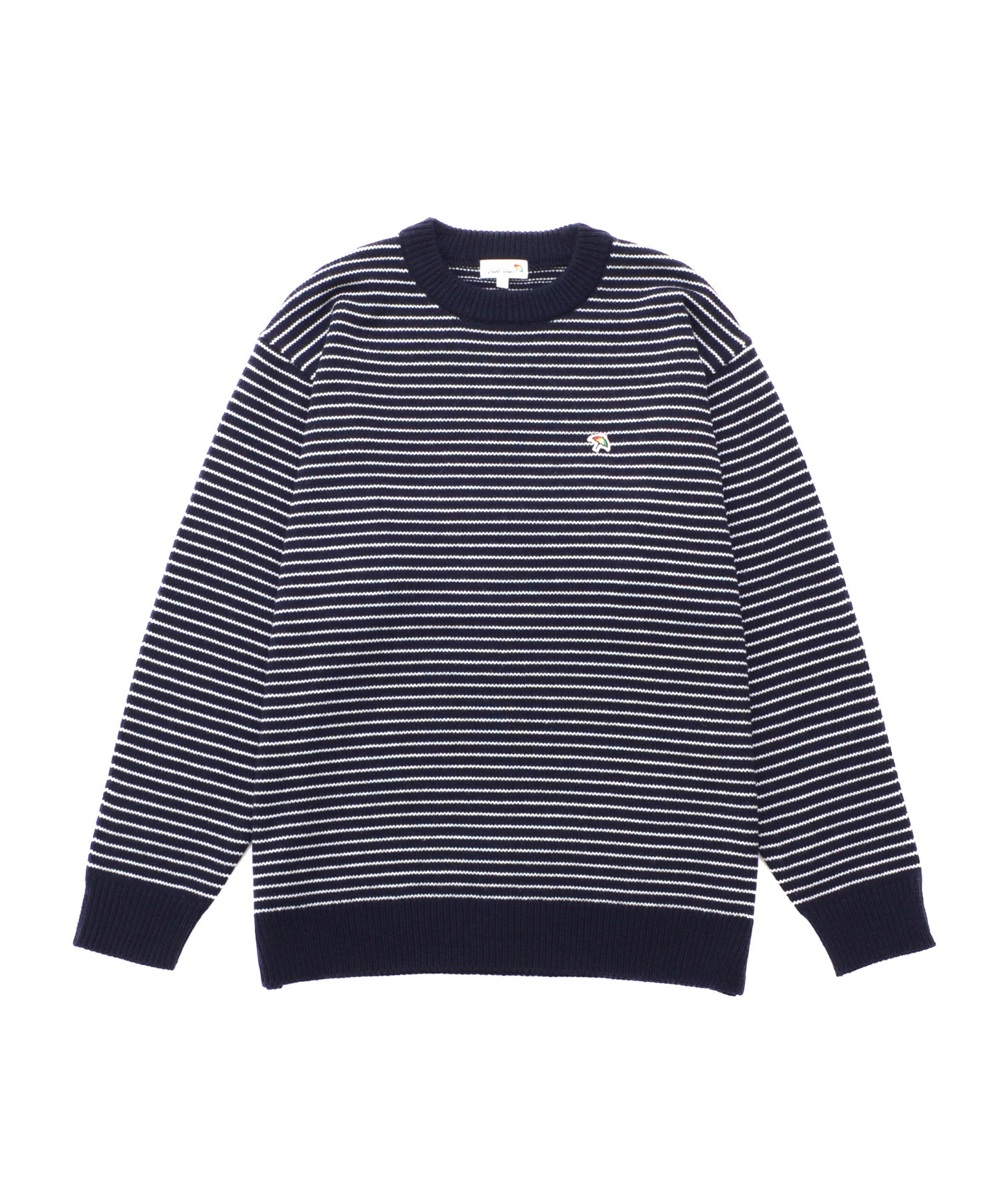 【予約】ピンボーダー プルオーバーニット