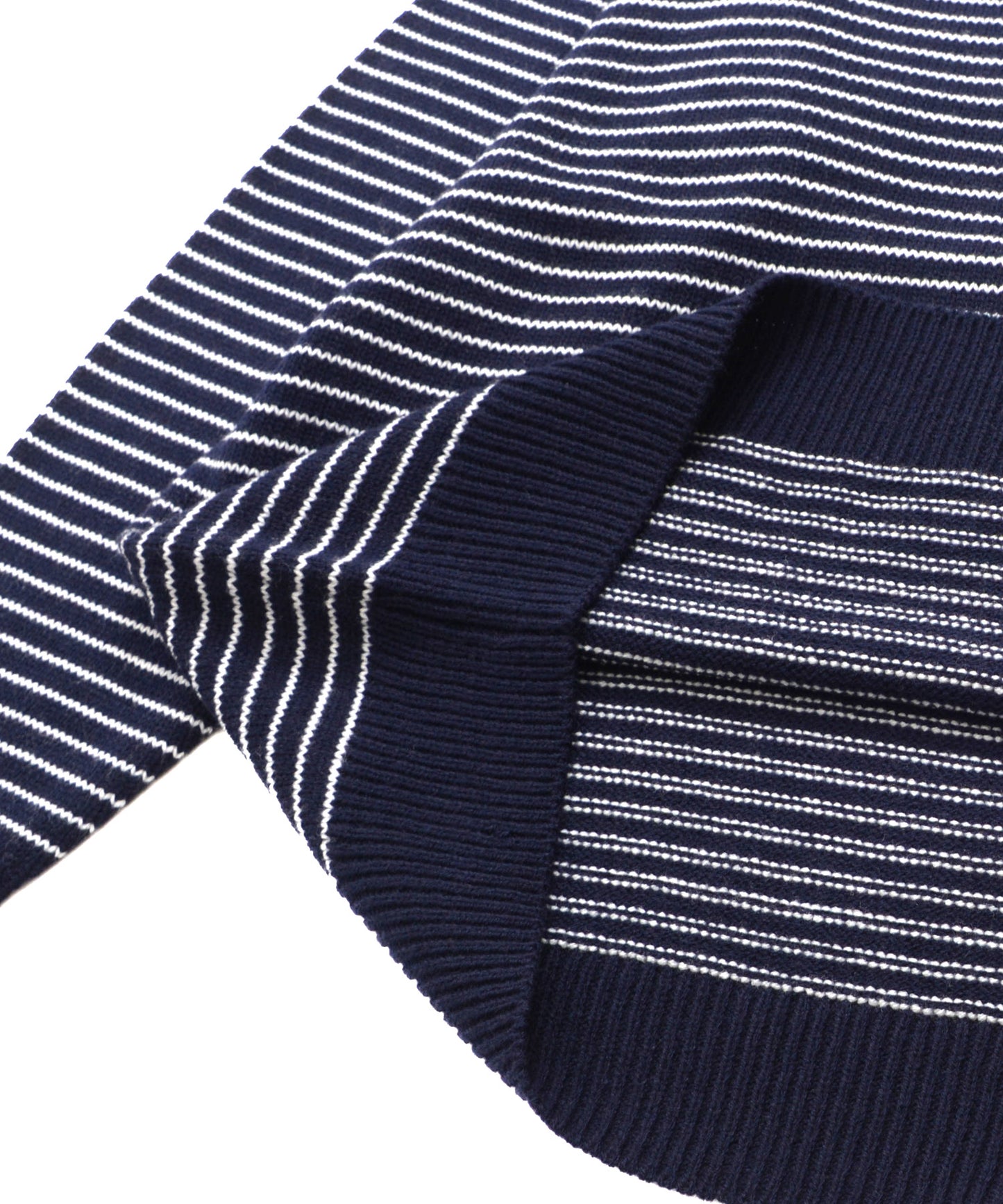 【予約】ピンボーダー プルオーバーニット