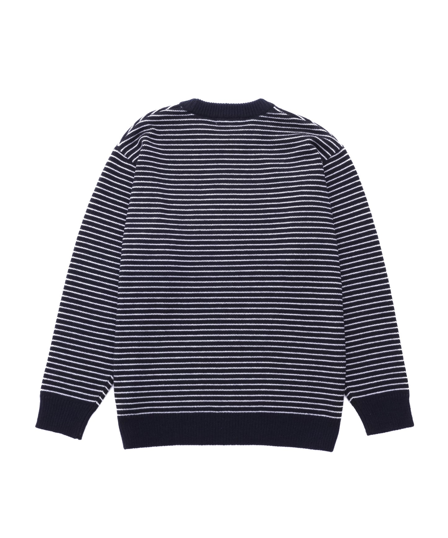 【予約】ピンボーダー プルオーバーニット