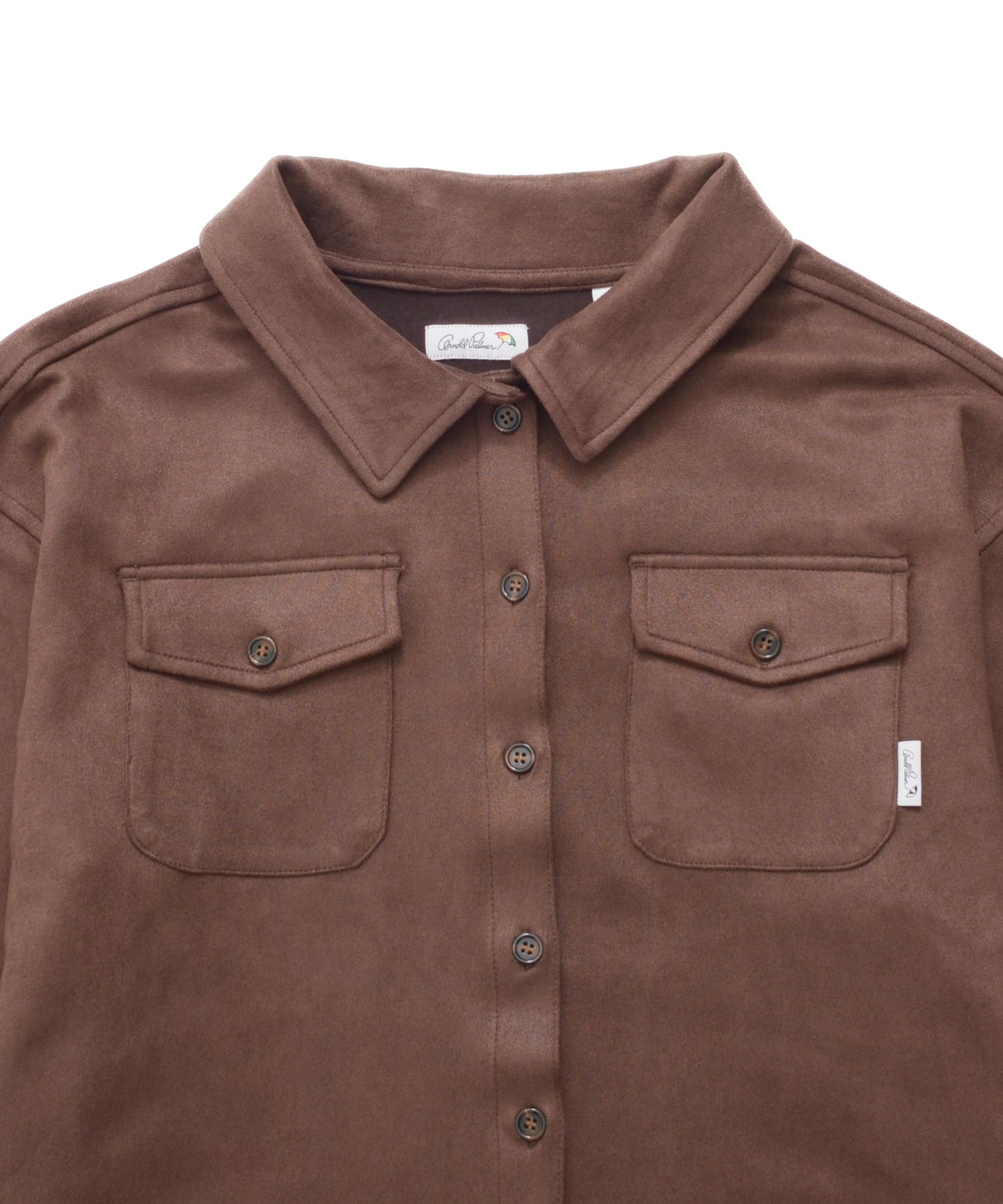 スエードポンチ ライト シャツジャケット