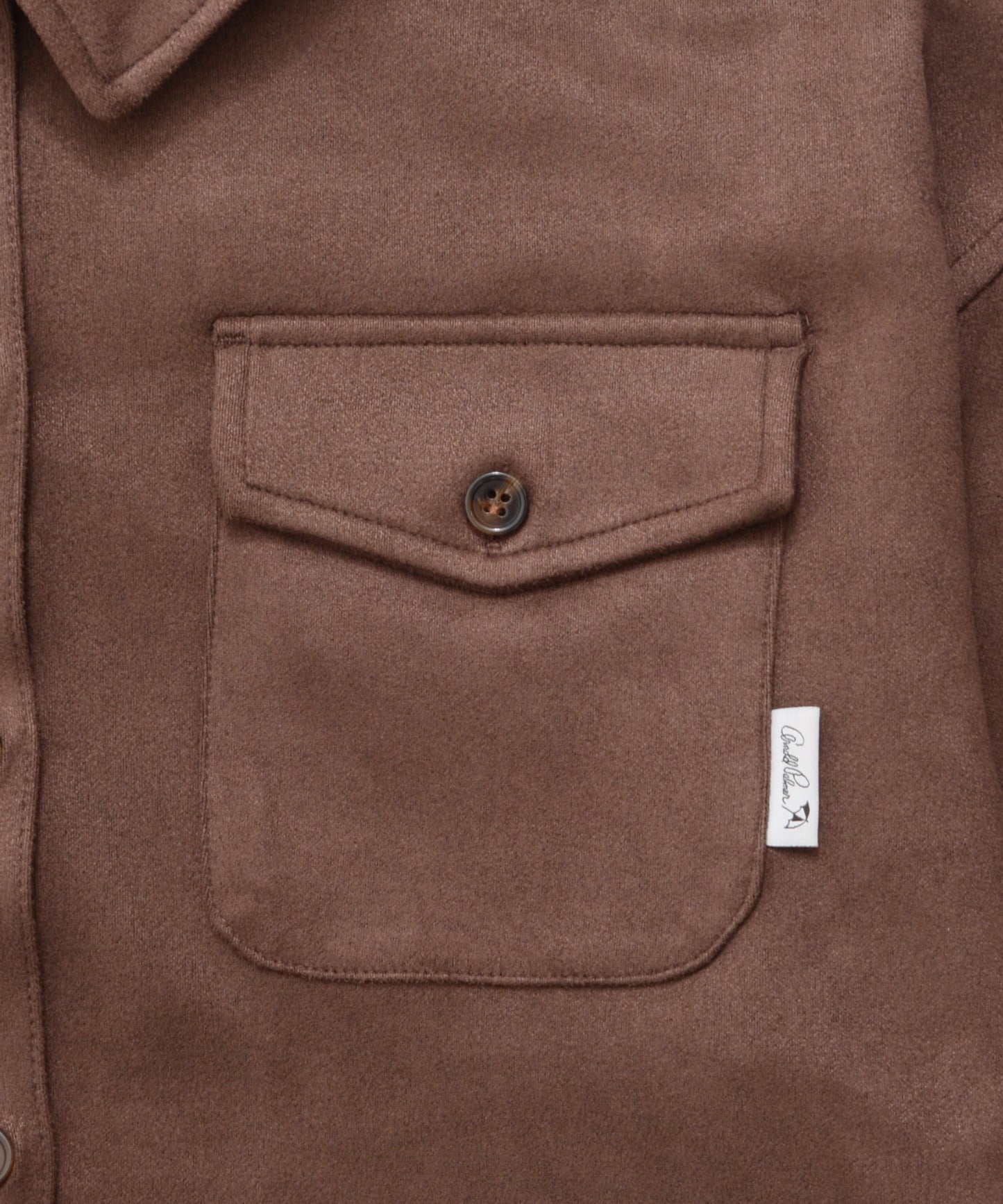 スエードポンチ ライト シャツジャケット