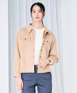 アーノルド パーマー(Arnold Palmer)スエードポンチ ライト シャツジャケット