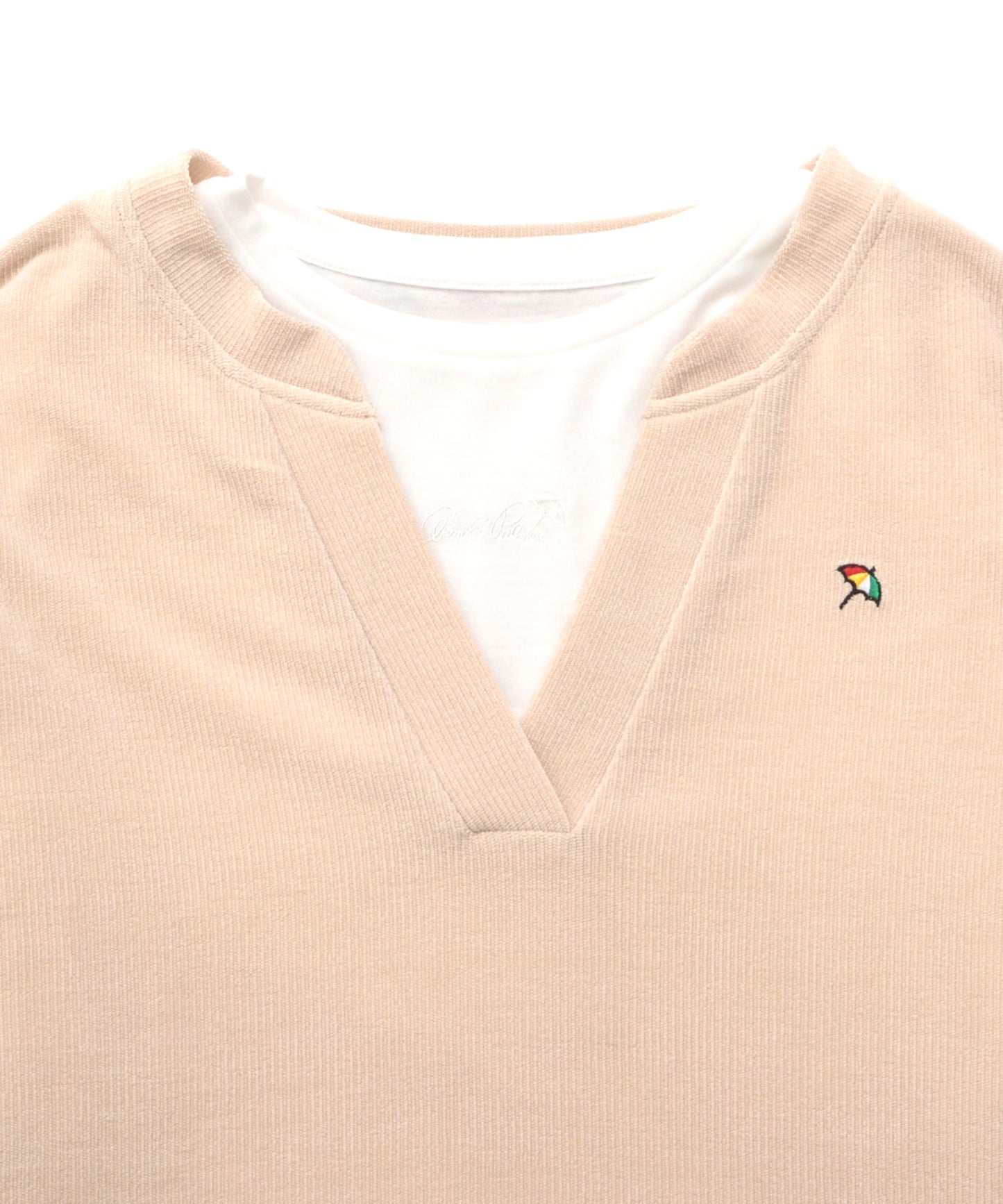 ふんわリッチ キーネック プルオーバー+ロンTセット