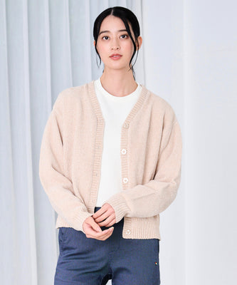 モールニット カーディガン