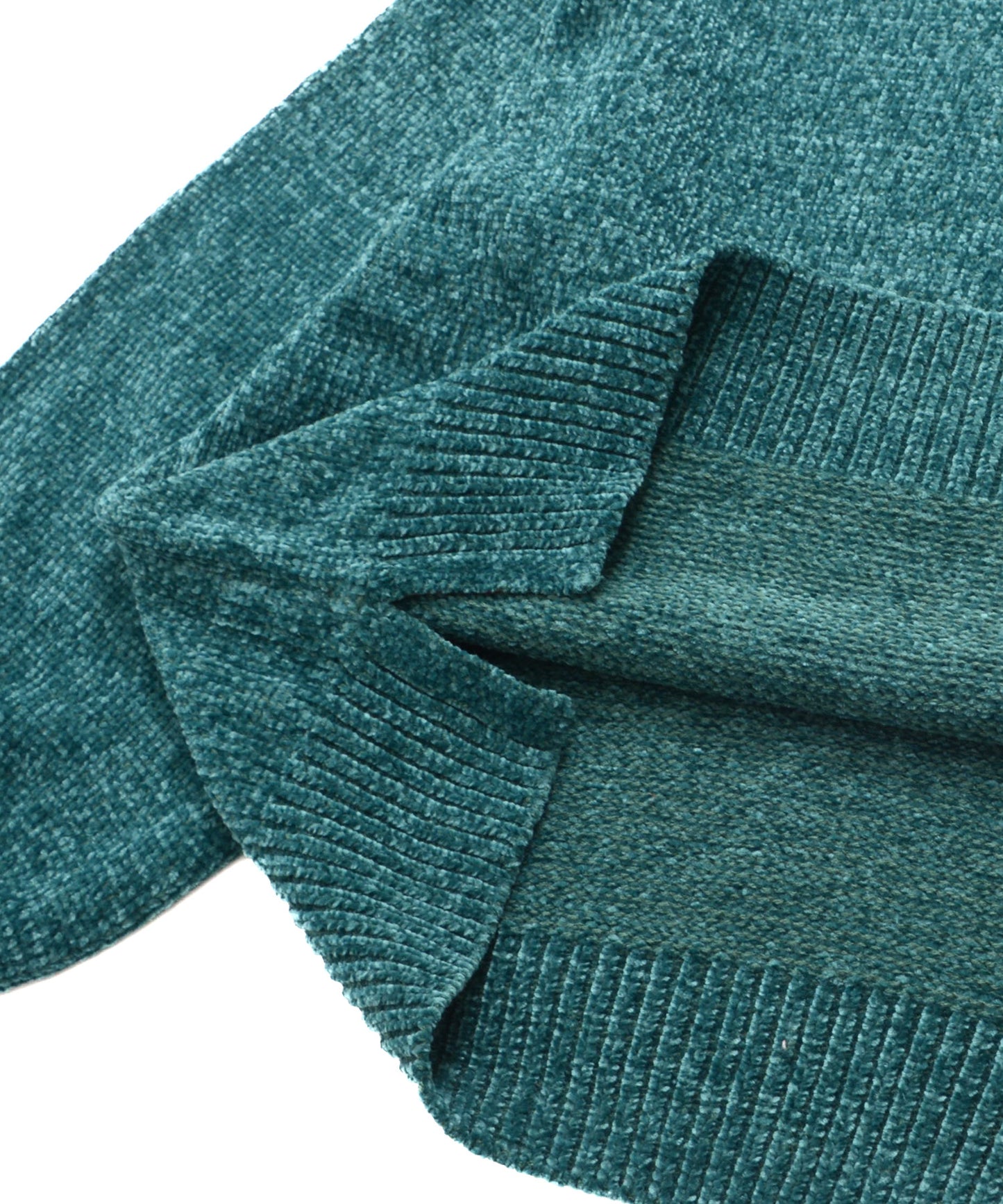 【タイムセール&2BUY対象】モールニット モックネック プルオーバー