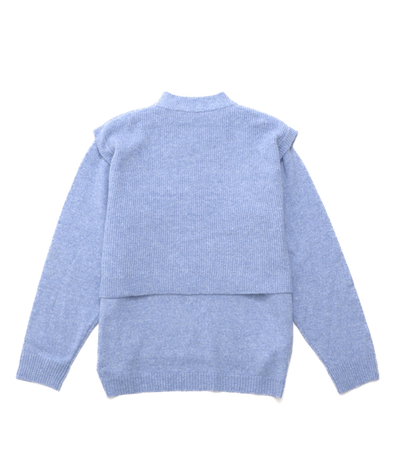 マルチWAY ニットベスト+ニットプルオーバー SET（アンサンブル