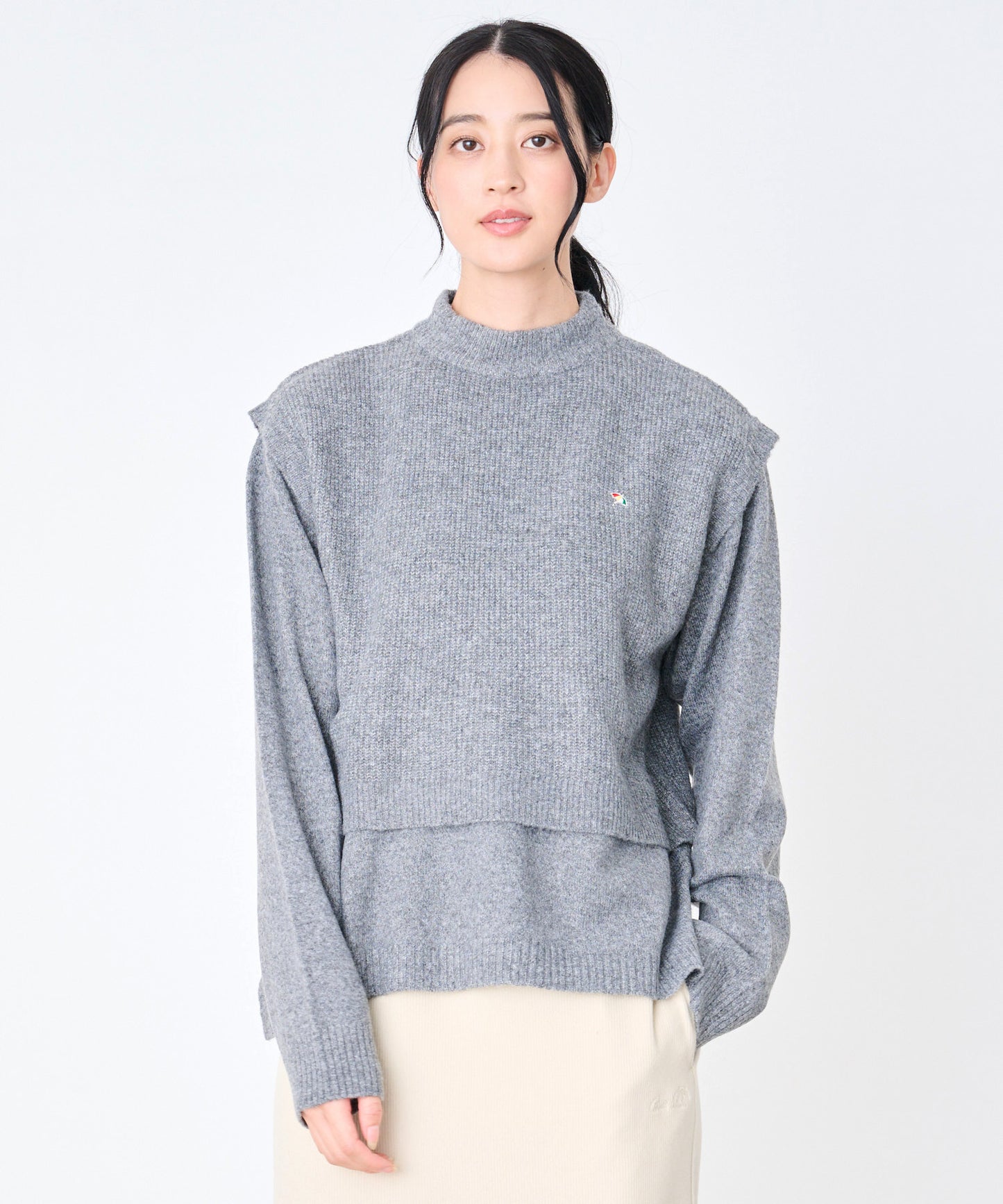 【予約】マルチWAY ニットベスト+ニットプルオーバー SET