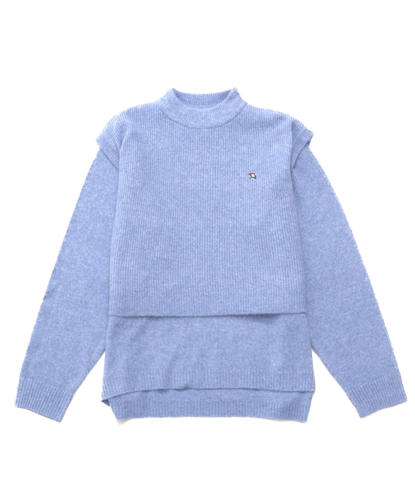 【予約】マルチWAY ニットベスト+ニットプルオーバー SET