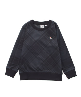 ピーチシャギー チェックプリント プルオーバー【キッズ】