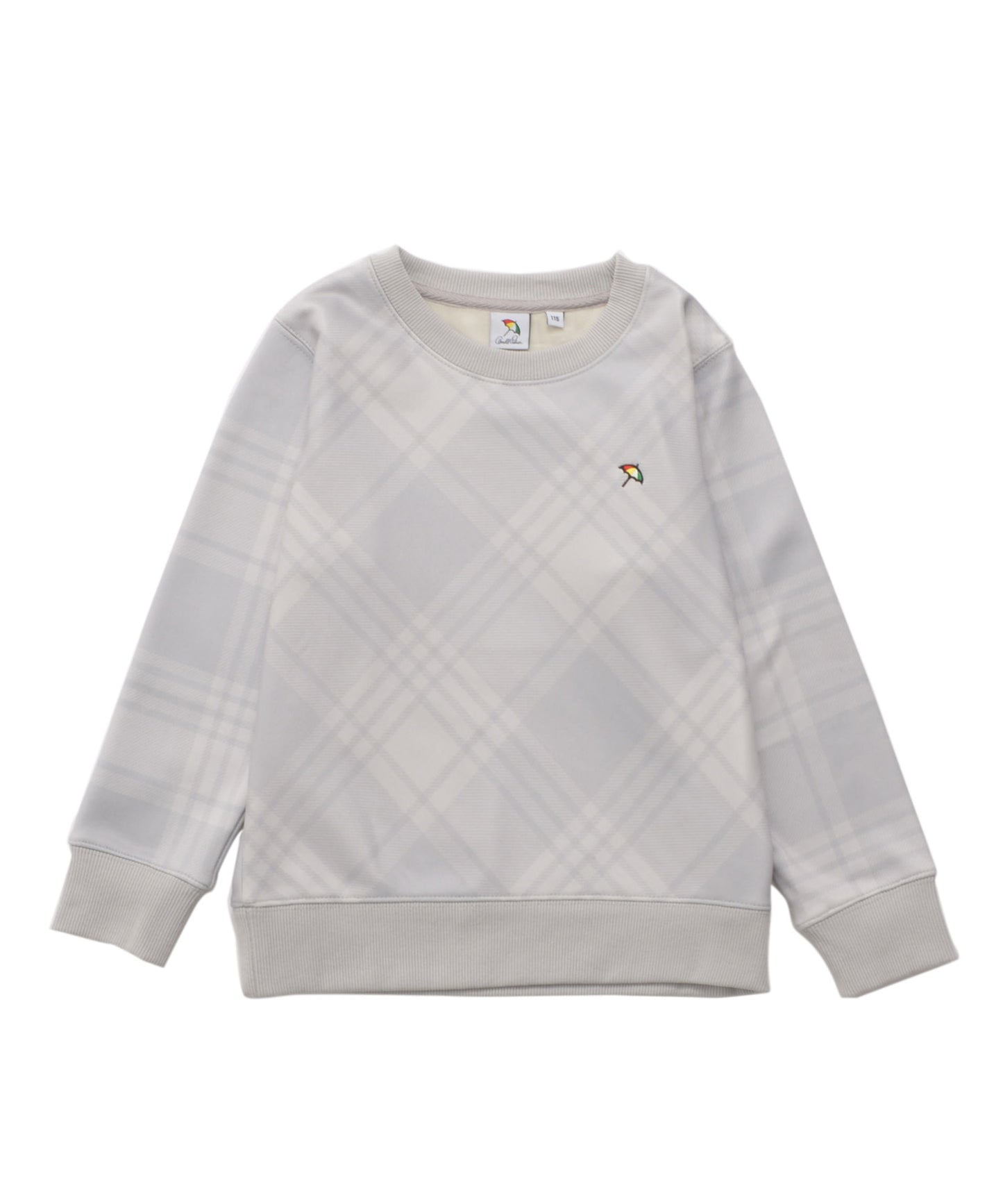 ピーチシャギー チェックプリント プルオーバー【キッズ】