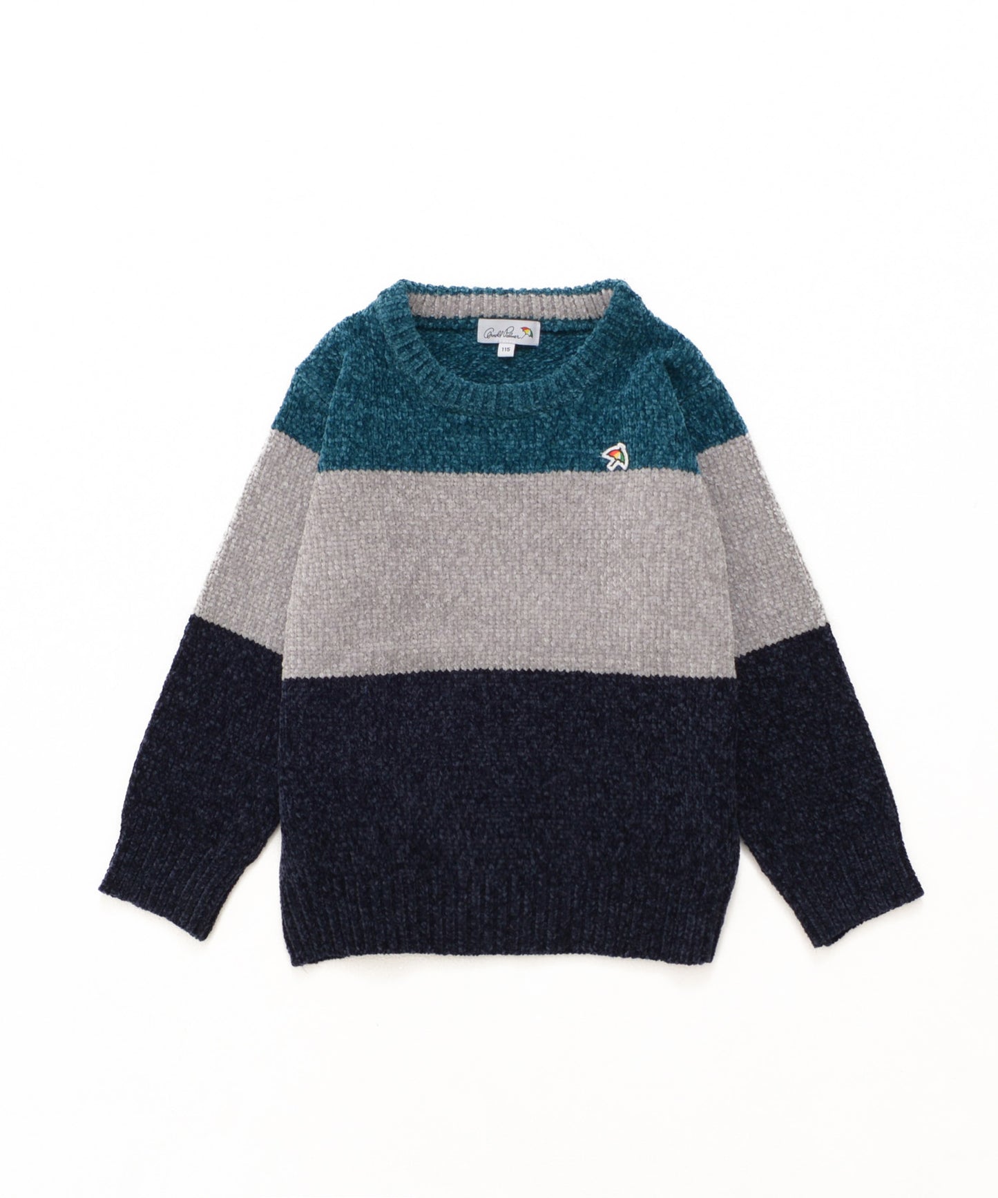 モールニット カラーブロック プルオーバー【キッズ】