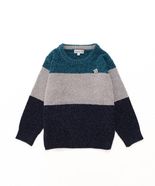 アーノルド パーマー(Arnold Palmer)モールニット カラーブロック プルオーバー【キッズ】
