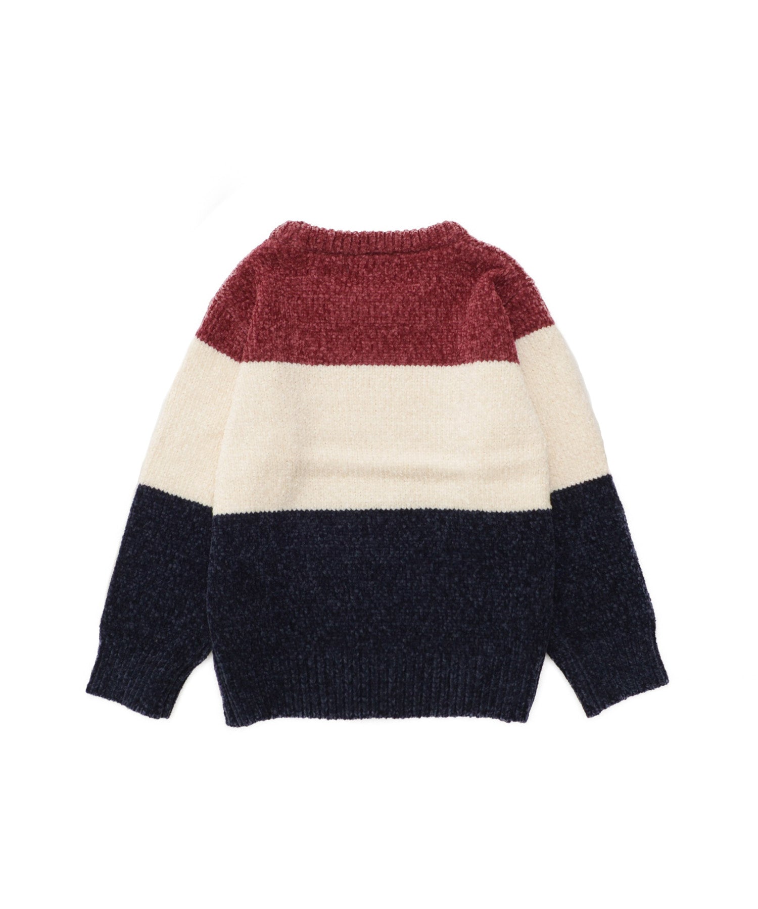 モールニット カラーブロック プルオーバー【キッズ】（ニット