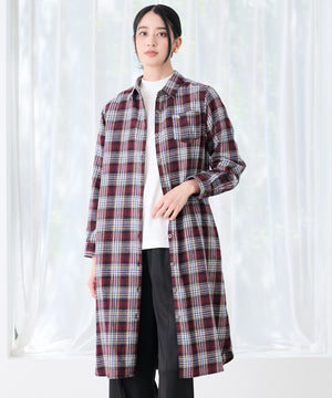 アーノルド パーマー(Arnold Palmer)先染めチェック シャツワンピース