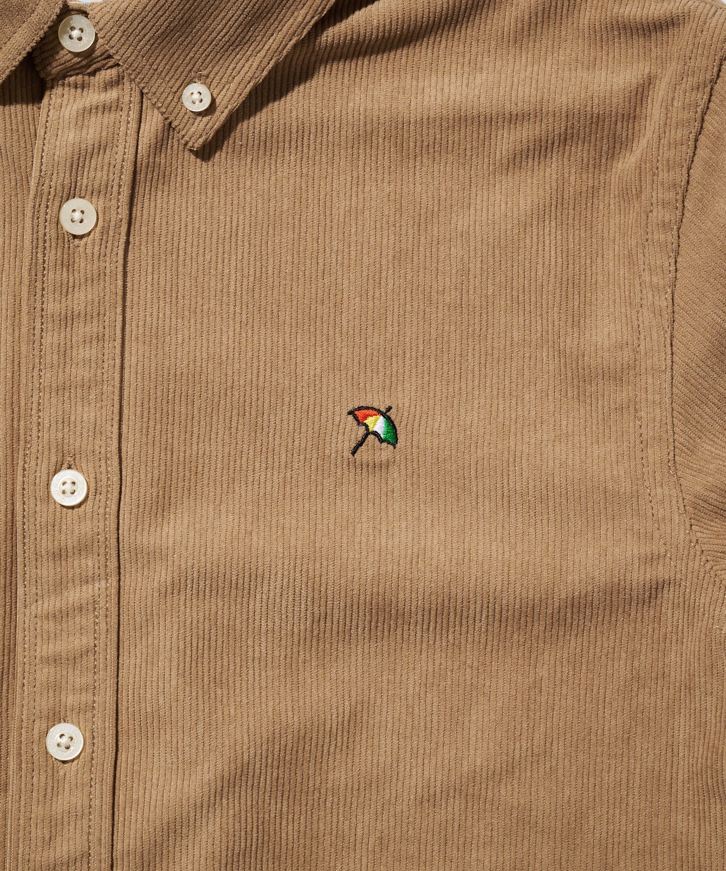 16Wコーデュロイ シェア シャツ