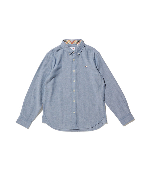 アーノルド パーマー(Arnold Palmer)シャンブレーネル 長袖 シェア シャツ