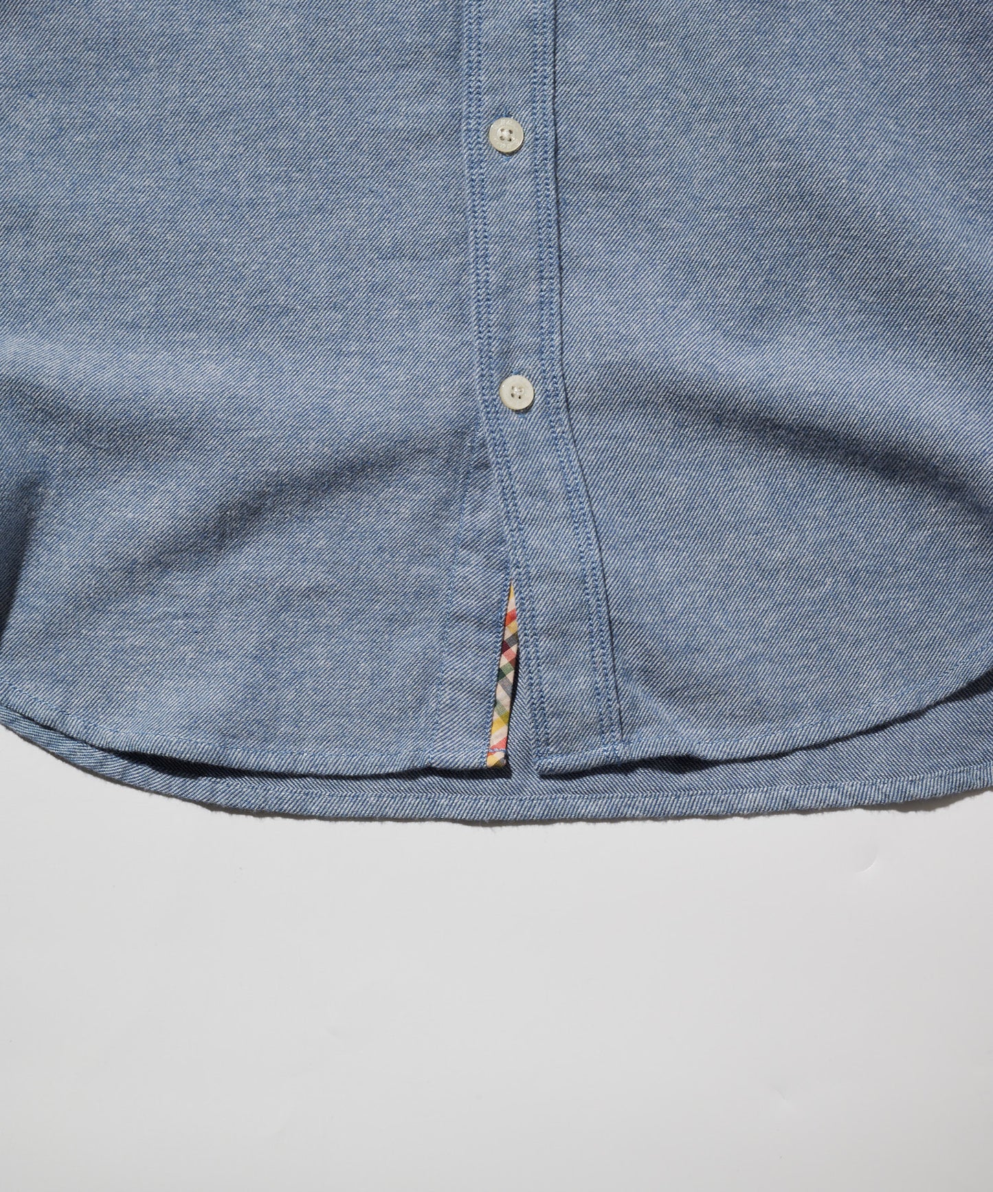 シャンブレーネル 長袖 シェア シャツ