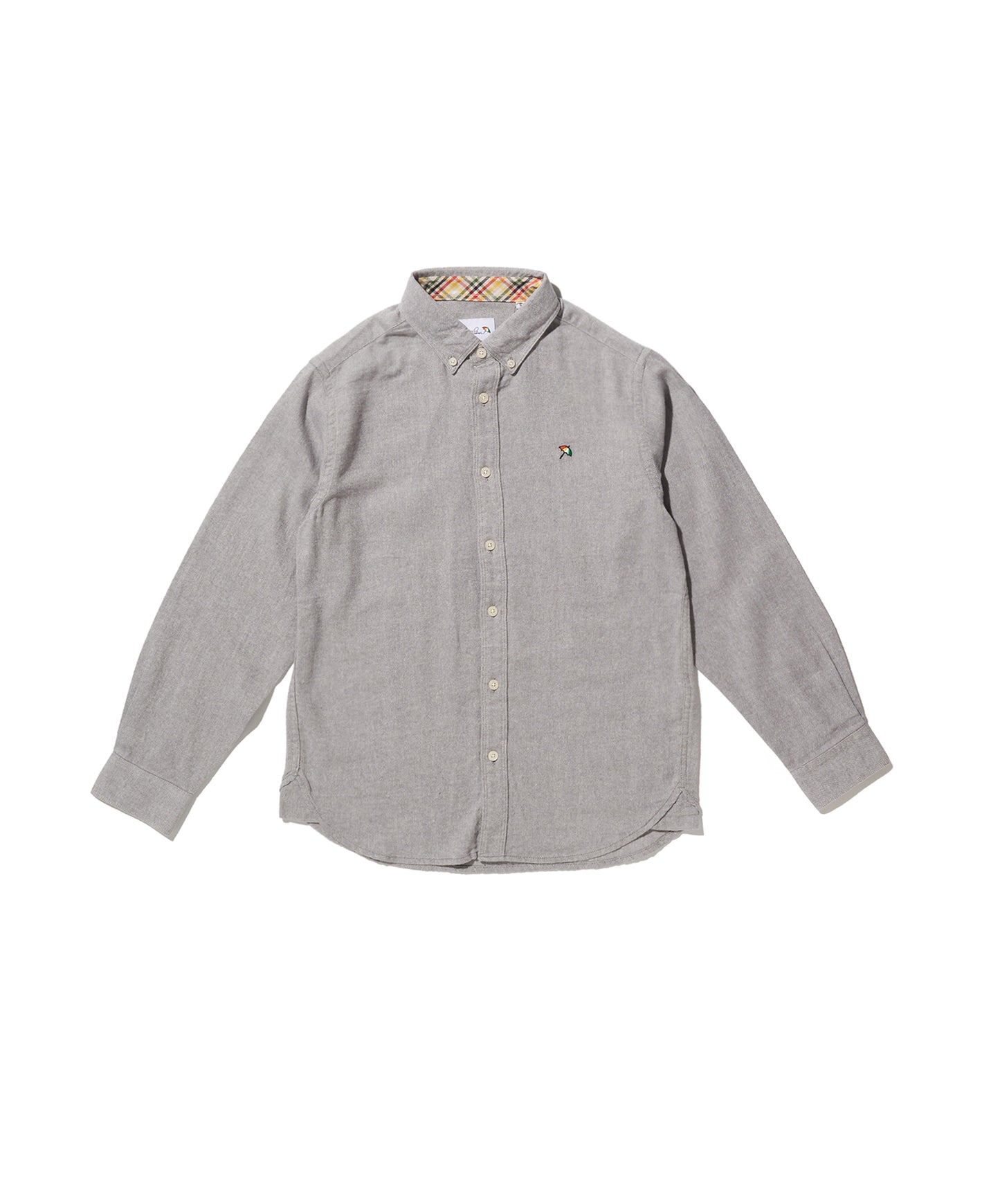 シャンブレーネル 長袖 シェア シャツ