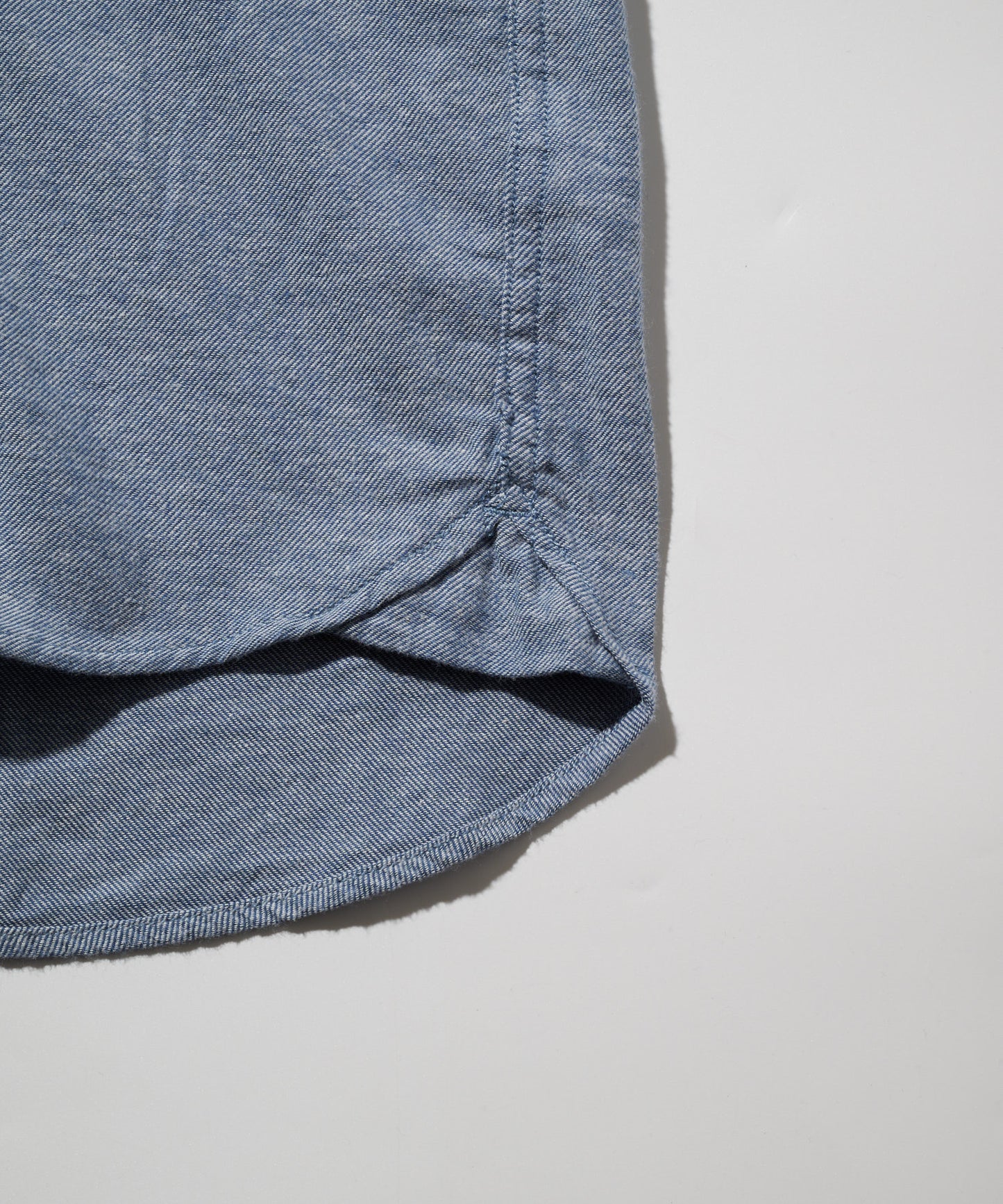 シャンブレーネル 長袖シャツ