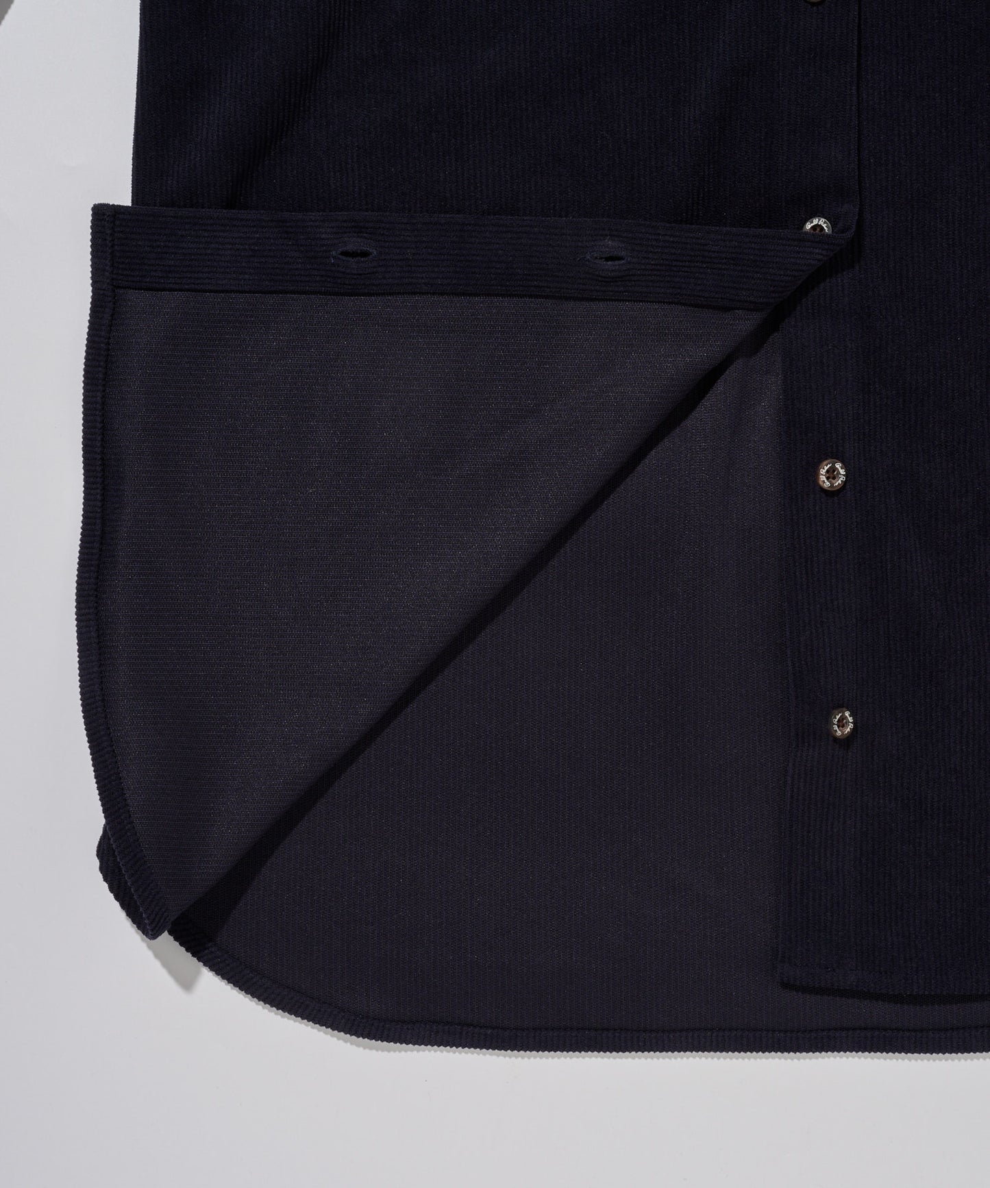 コーデュロイ シャツワンピース