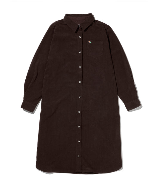 Arnold Palmer　 コーデュロイ シャツワンピース