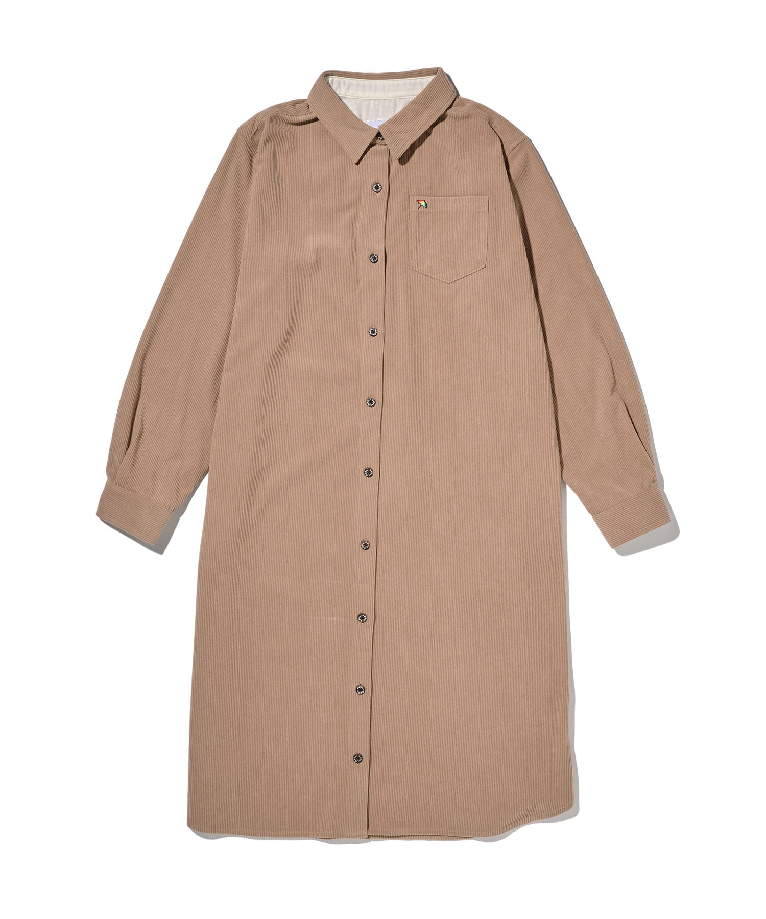 コーデュロイ シャツワンピース（シャツワンピース/レディース