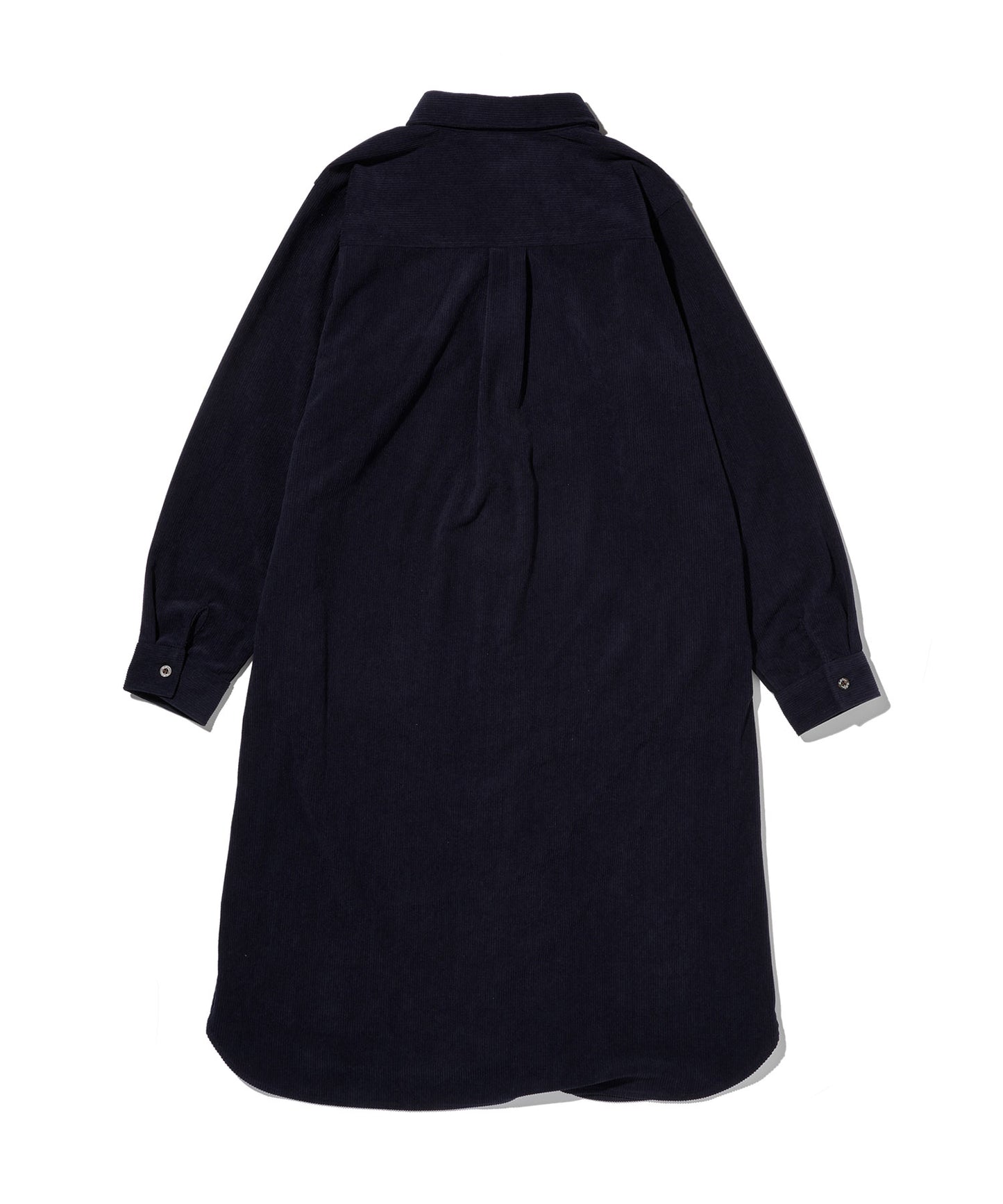 コーデュロイ シャツワンピース