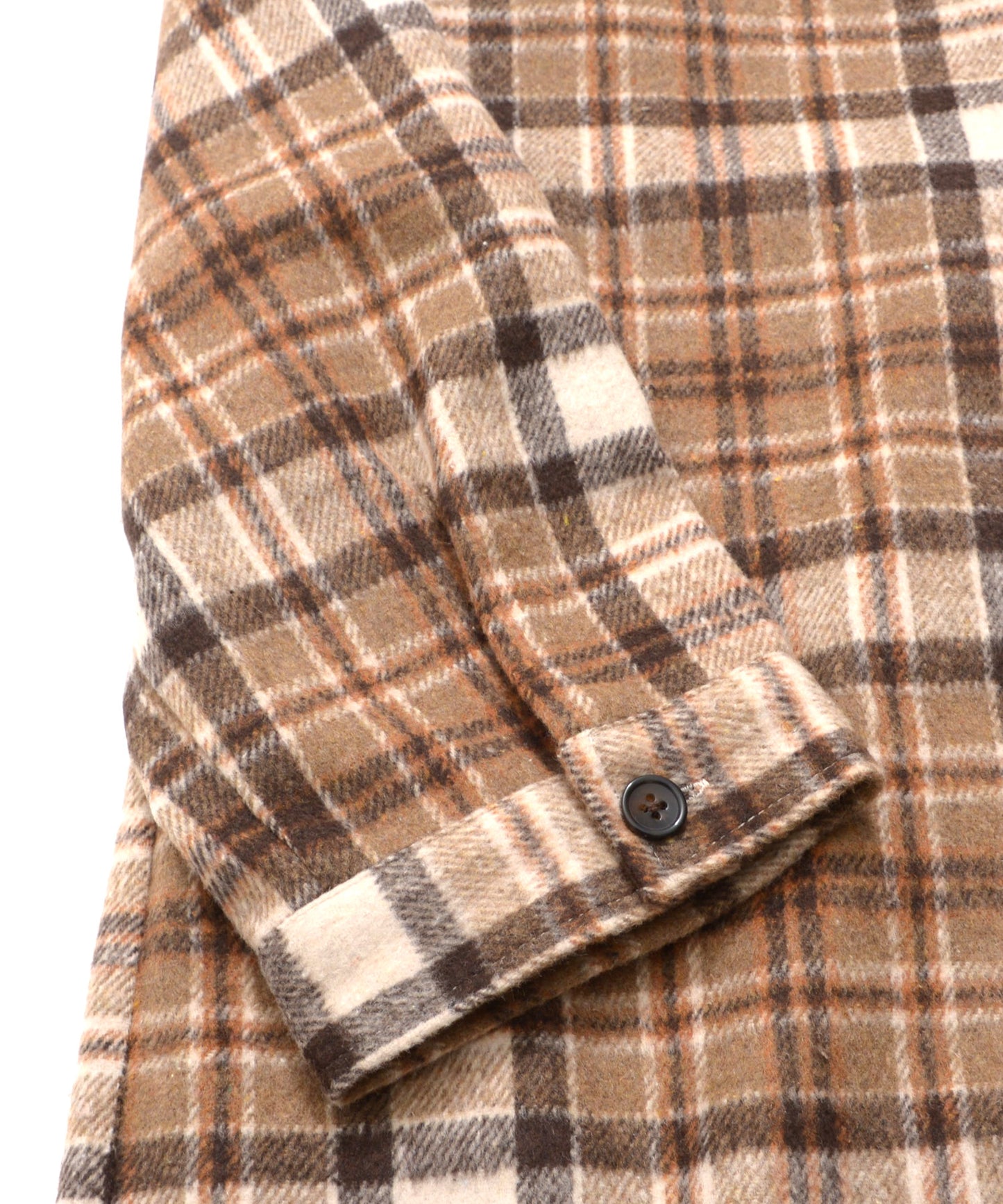 ヘビーネル 先染め シャツワンピース