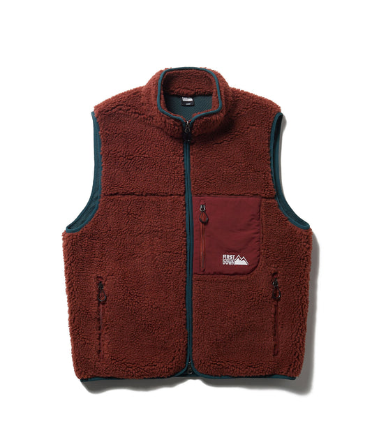 FIRST DOWN USA　 ボア フリースベスト | BOA FLEECE VEST