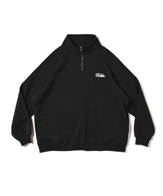 FIRST DOWN USA　 ロゴ ハーフジップスウェット | LOGO HALF ZIP SWEAT