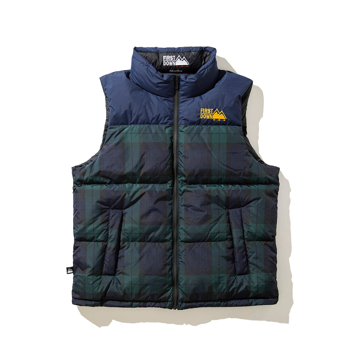 【ラスト1点】バブルダウンベスト|Kinetics × FIRST DOWN BUBBLE DOWN VEST