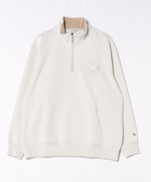 Arnold Palmer　 ミラノリブポンチ ハーフジップスウェット