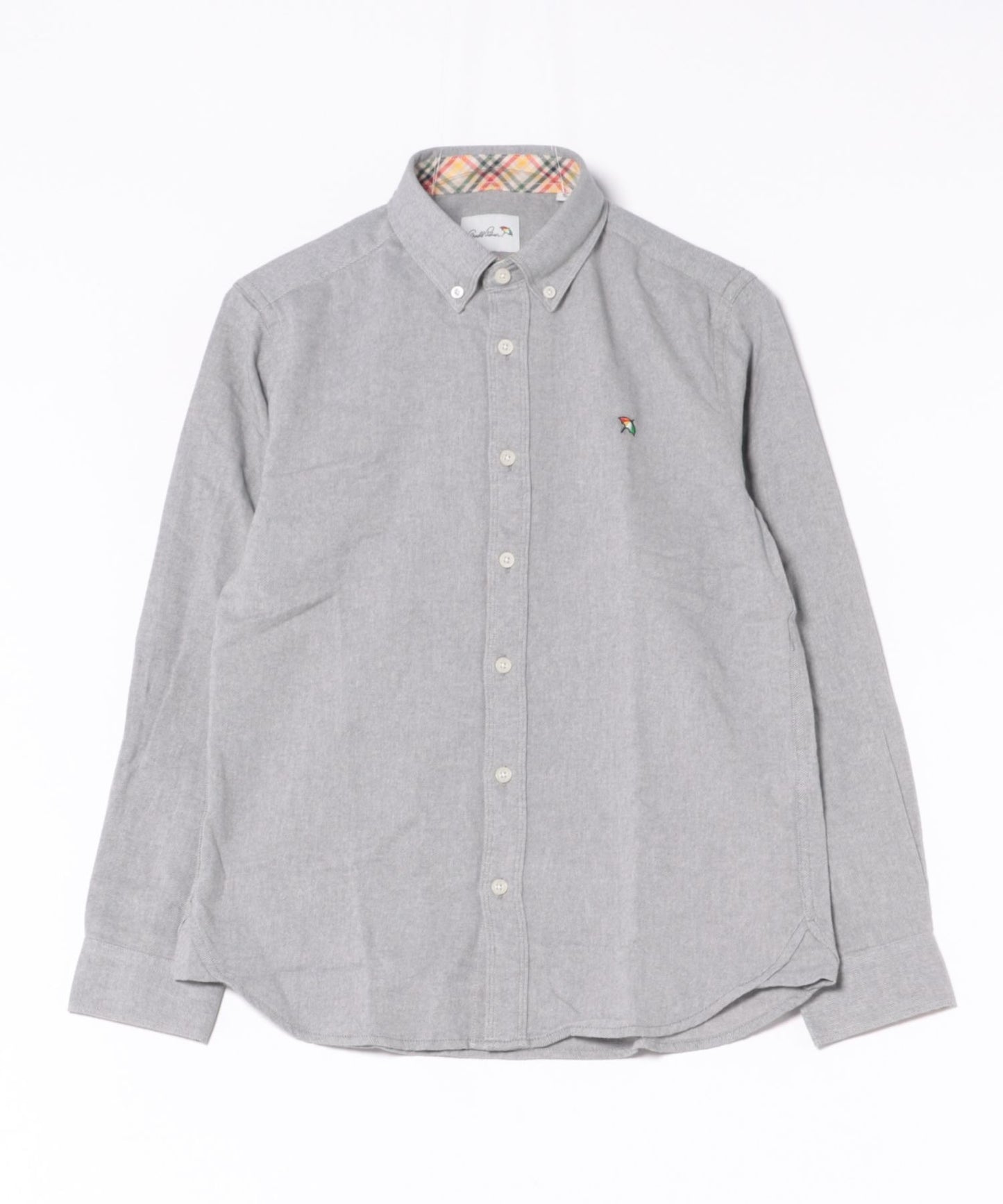 シャンブレーネル 長袖 シェア シャツ