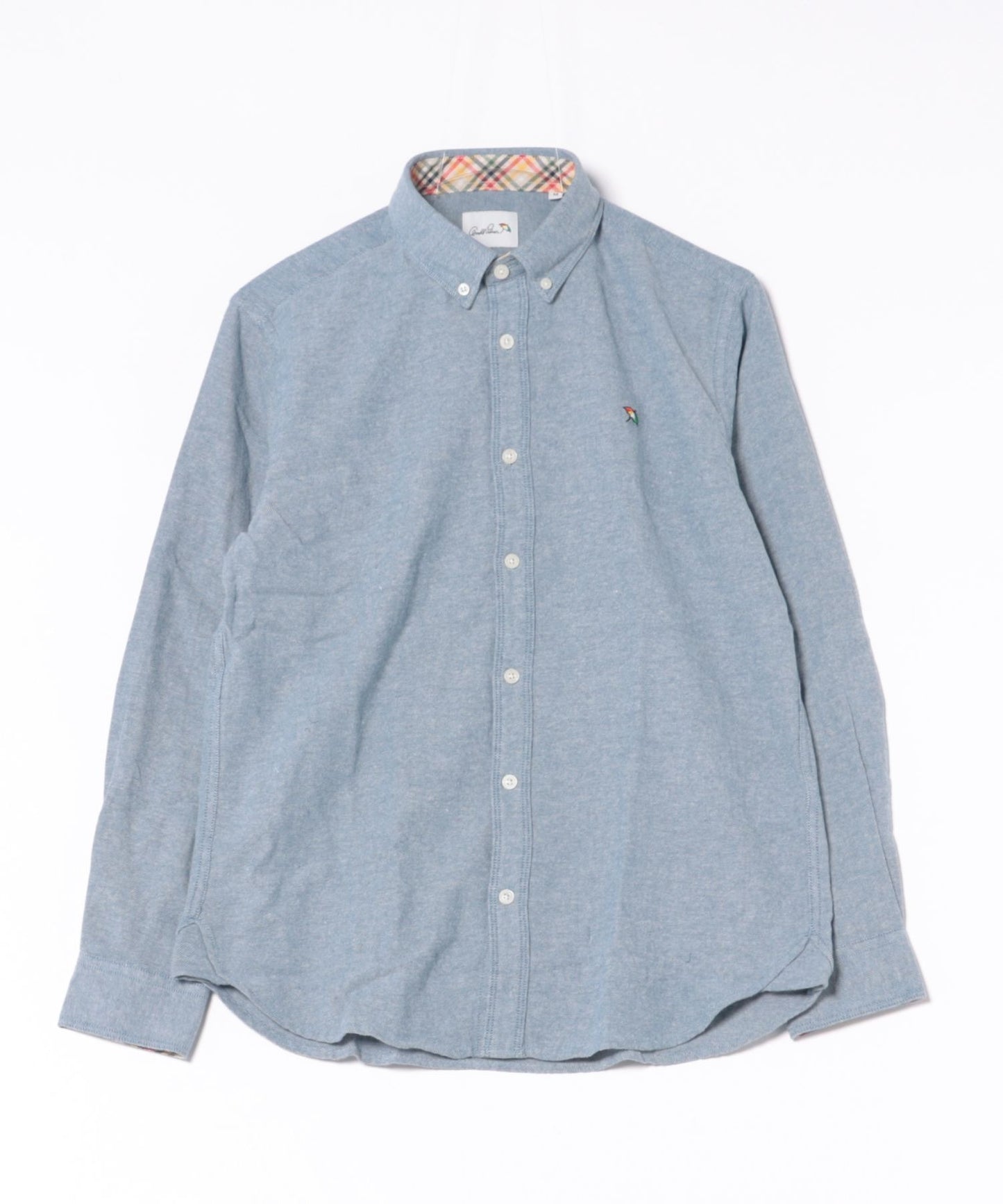 シャンブレーネル 長袖 シェア シャツ